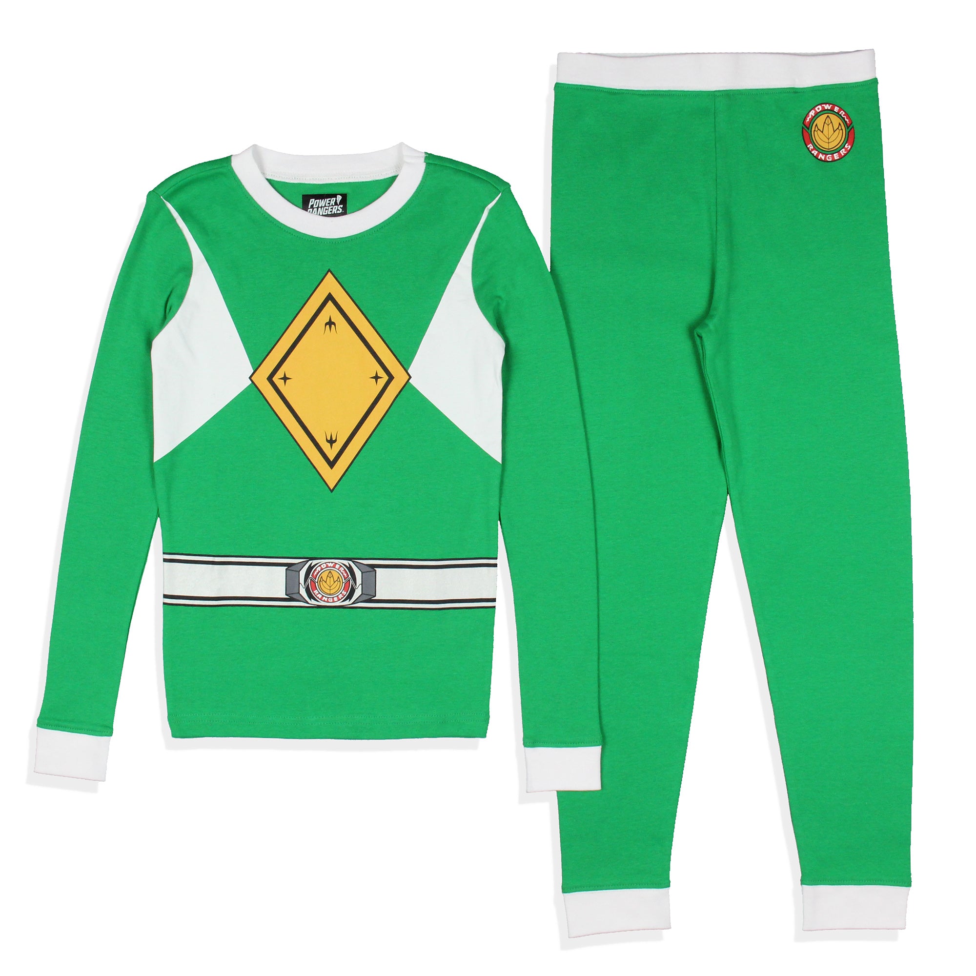 Power Rangers Boys' Red Ranger Classic Character Costume Sleep Pajama Set