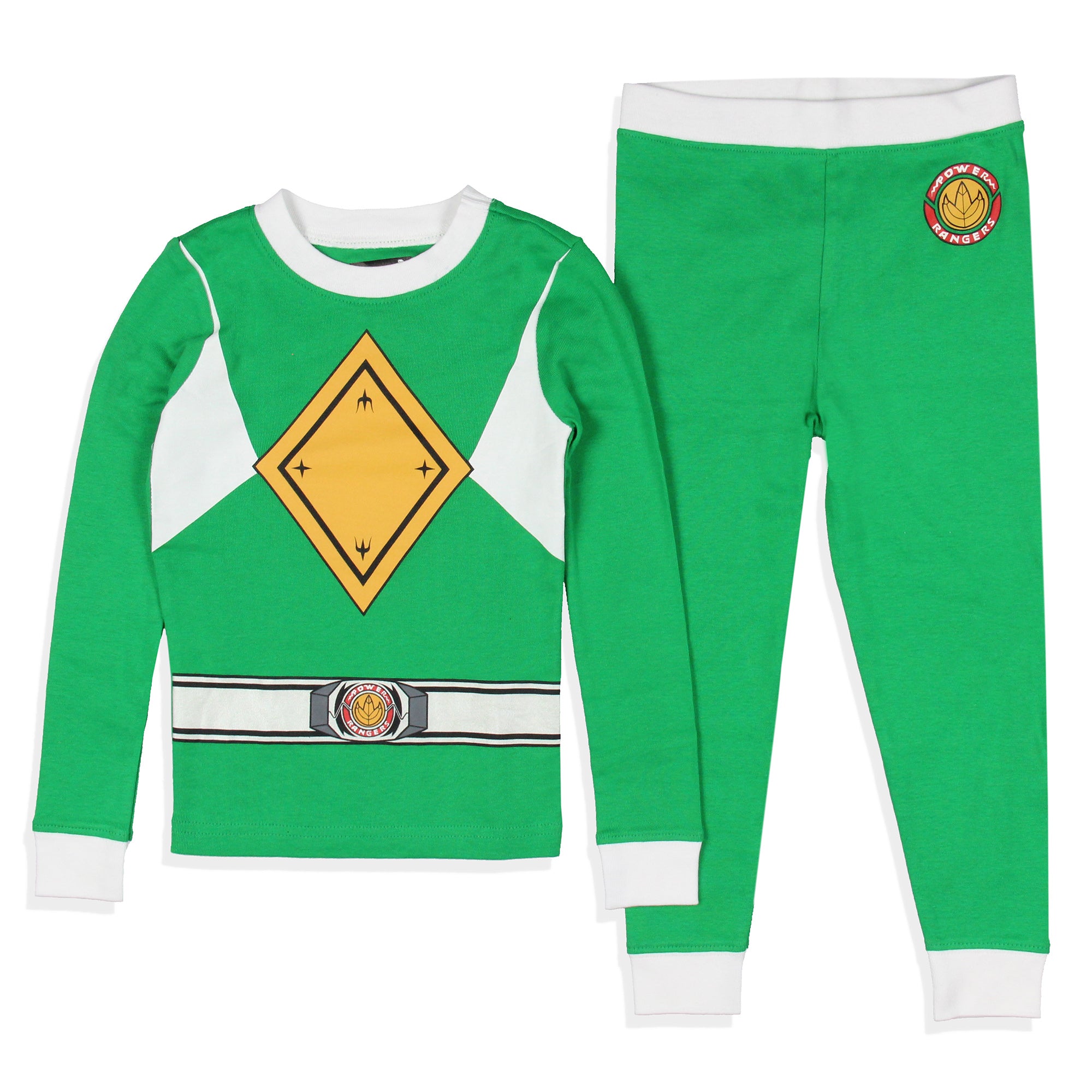 Power Rangers Toddler Boys' Red Ranger Character Costume Sleep Pajama Set