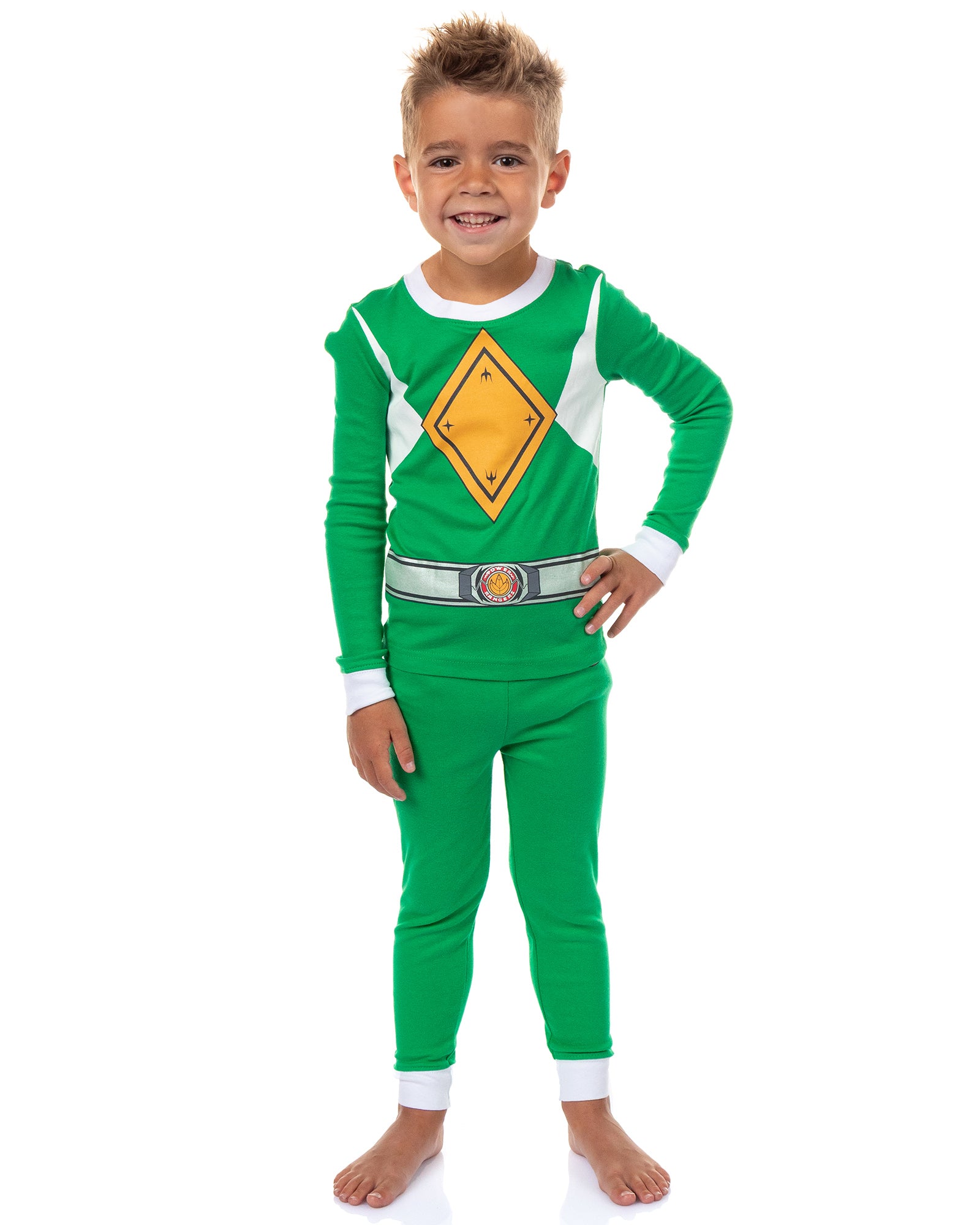 Power Rangers Toddler Boys' Red Ranger Character Costume Sleep Pajama Set