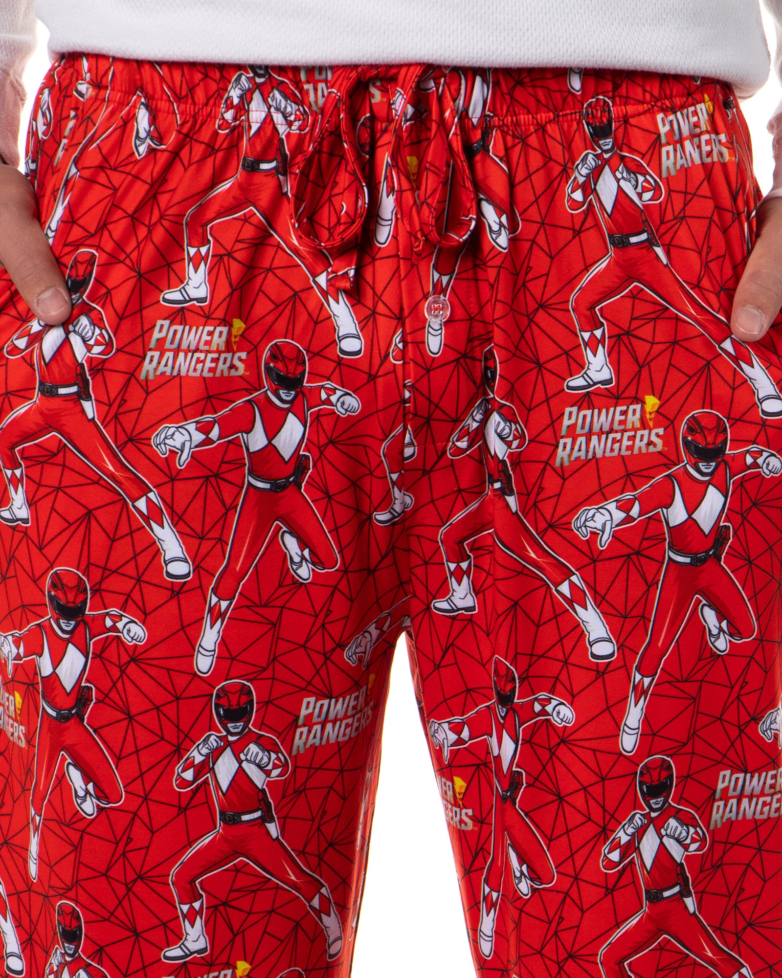 Power Rangers Multiple Sizes Family Sleep Tossed Print Pajama Pants