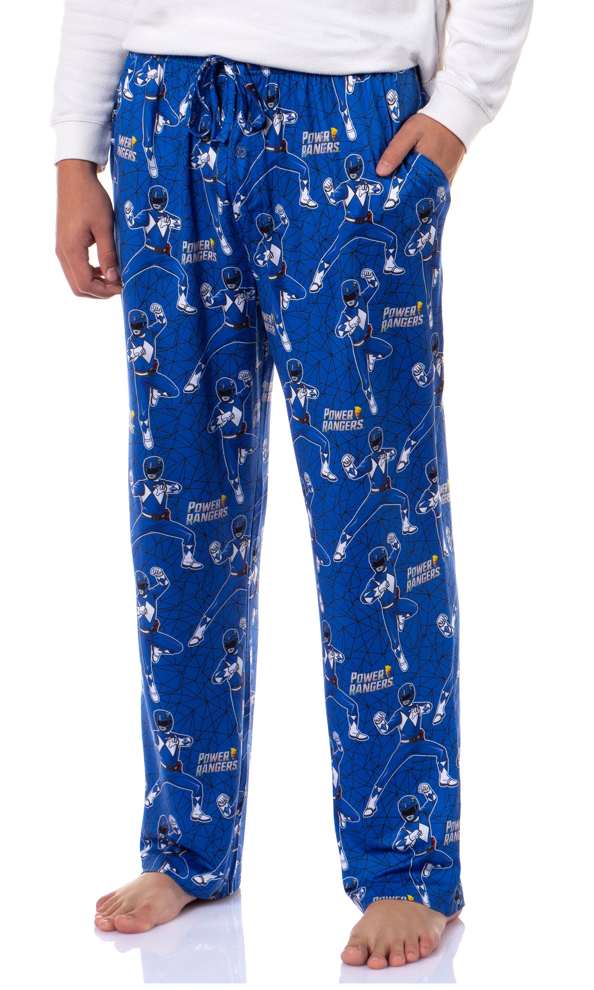 Power Rangers Multiple Sizes Family Sleep Tossed Print Pajama Pants