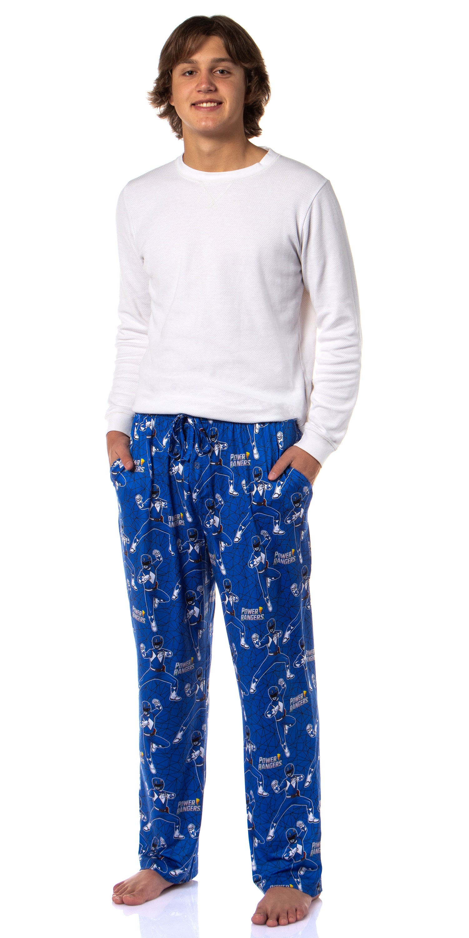 Power Rangers Multiple Sizes Family Sleep Tossed Print Pajama Pants