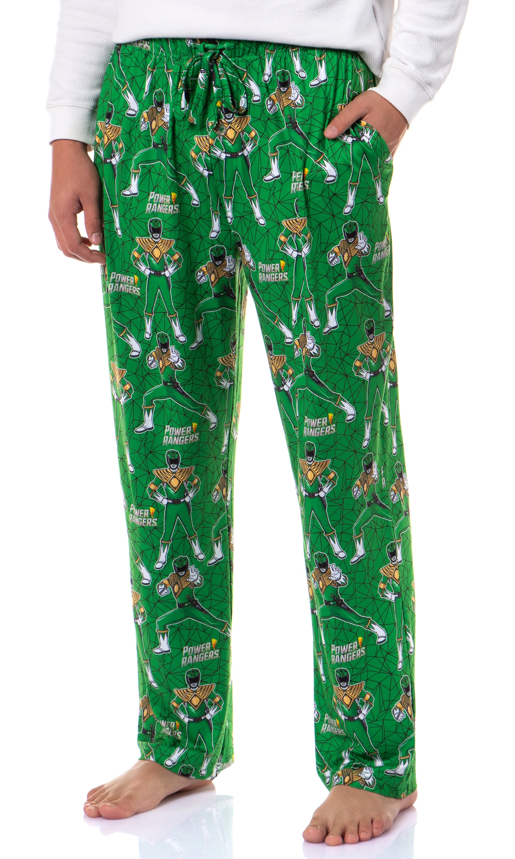 Power Rangers Multiple Sizes Family Sleep Tossed Print Pajama Pants