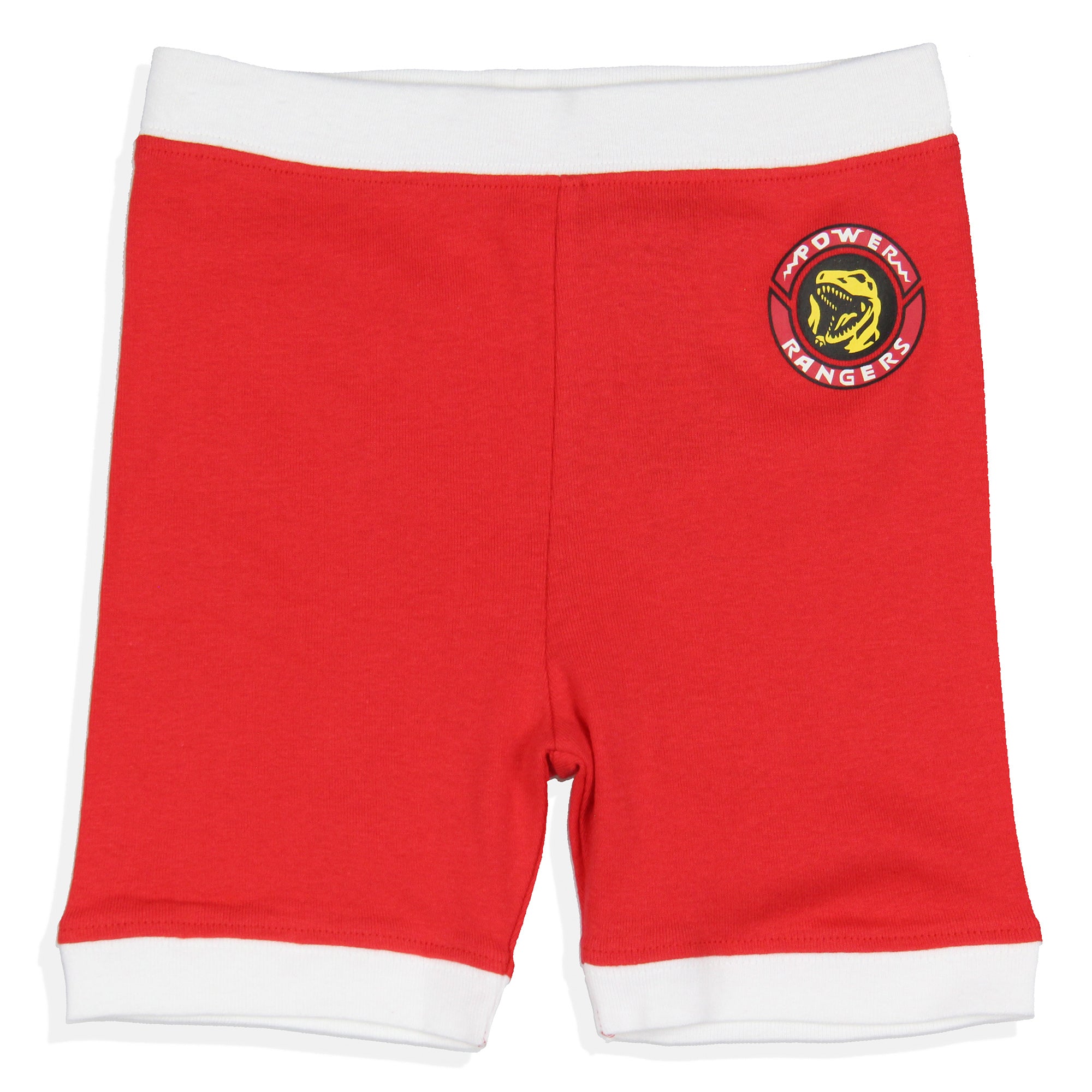 Power Rangers Boys' Character Tight Fit Pajama Short Lounge Set