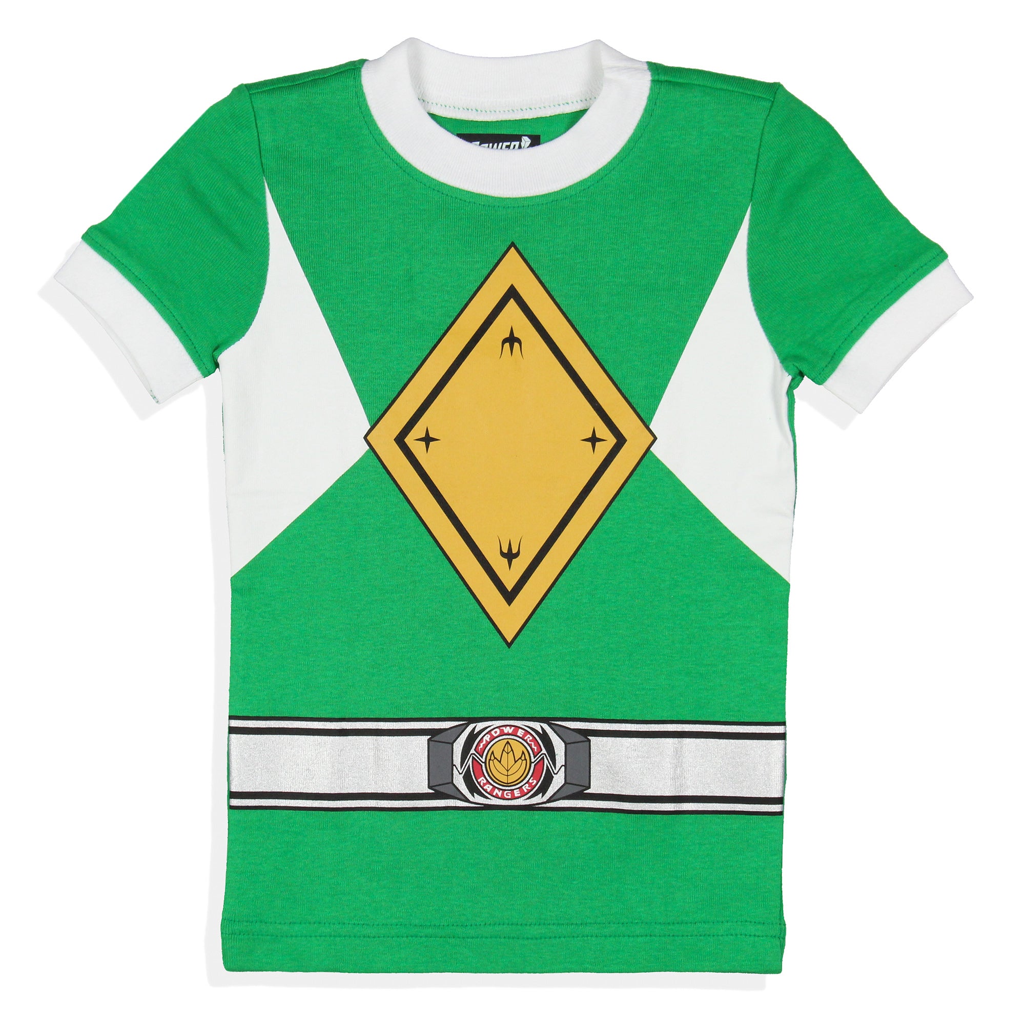 Power Rangers Boys' Character Tight Fit Pajama Short Lounge Set