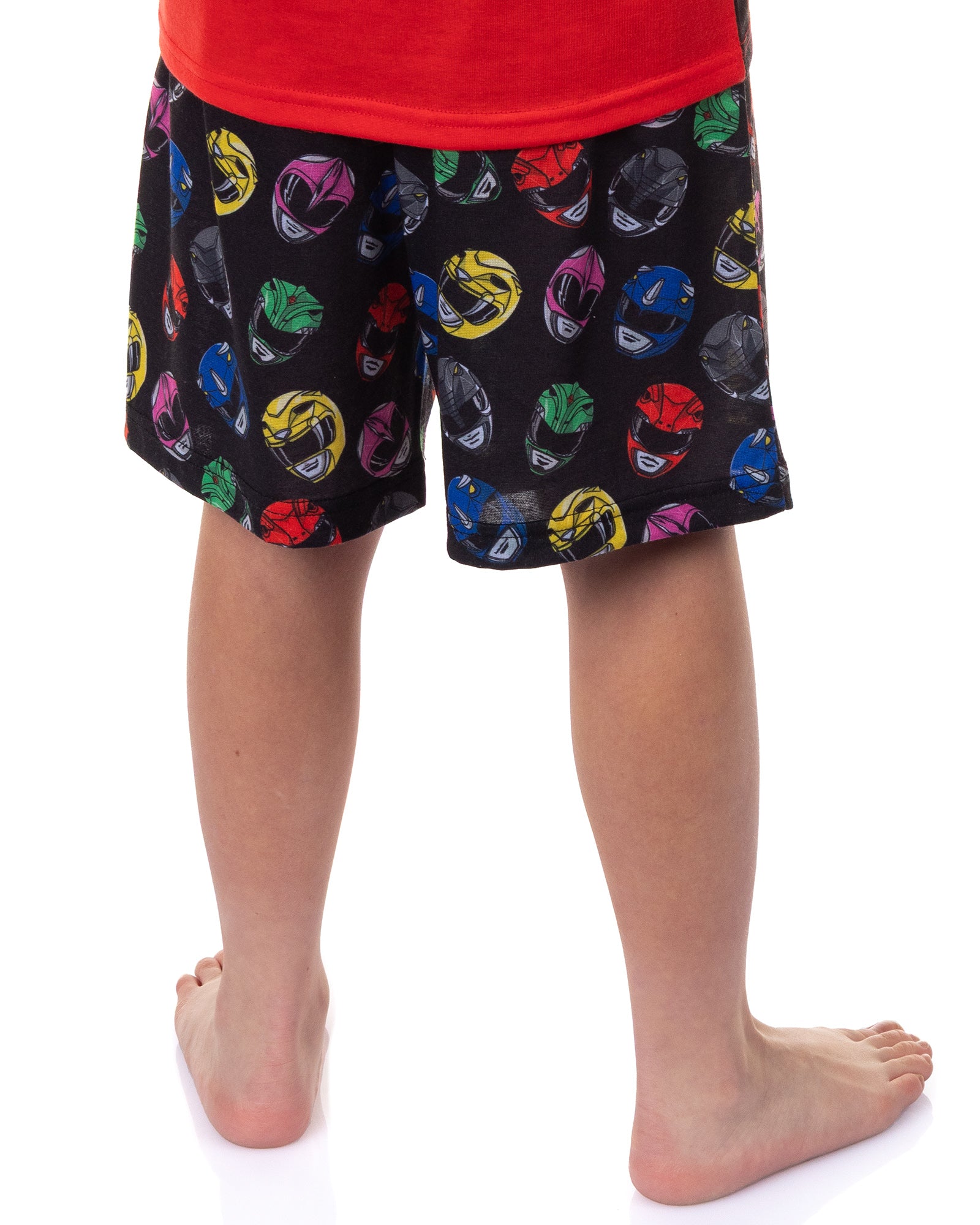 Power Rangers Pajamas Boys' Mighty Morphin Short PJ Sleep Set