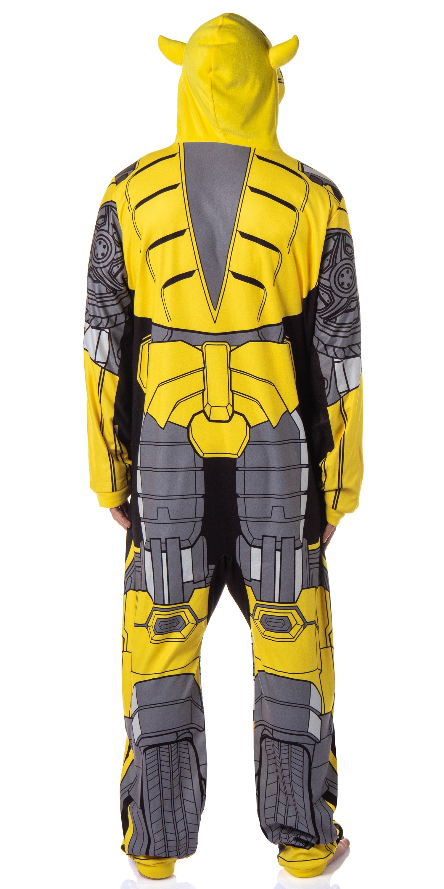 Transformers Men's Retro Character Union Suit One Piece Costume Pajama
