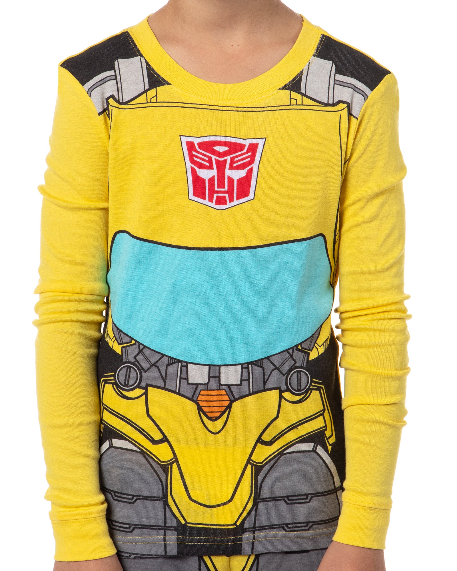 Transformers Pajamas Boy's Tight Fit Long Sleeve Sleep Pajama Set