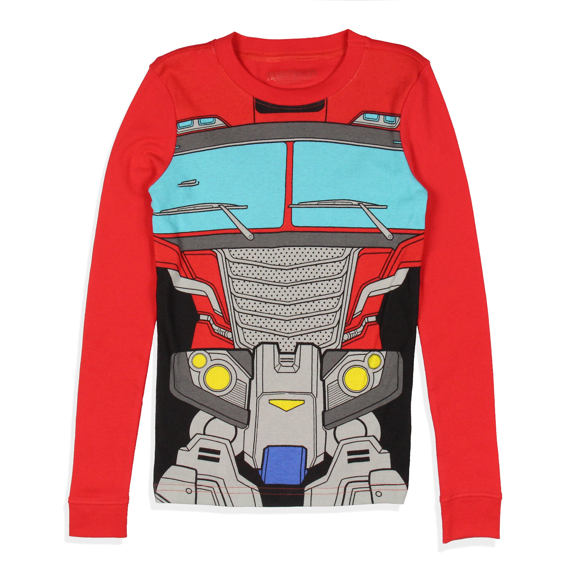 Transformers Pajamas Boy's Tight Fit Long Sleeve Sleep Pajama Set