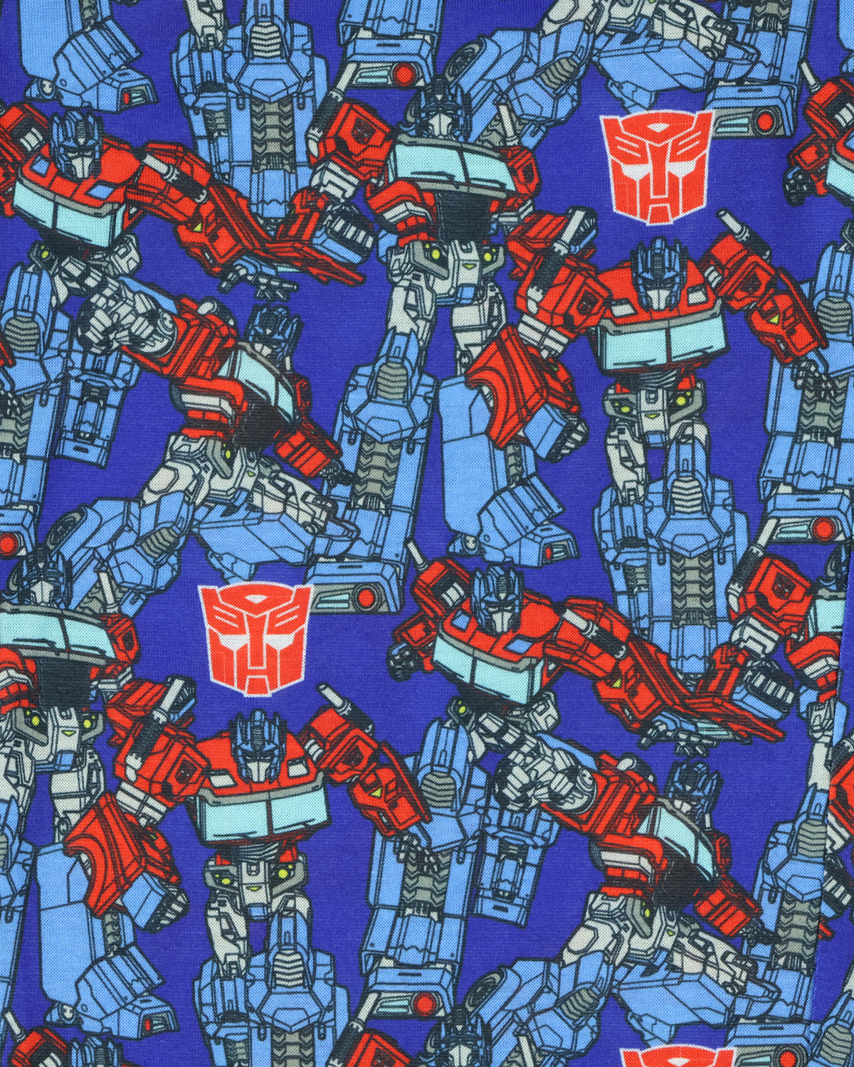 Transformers Boys' Optimus Prime Roll Out Autobots Long Sleeve Pajama Set