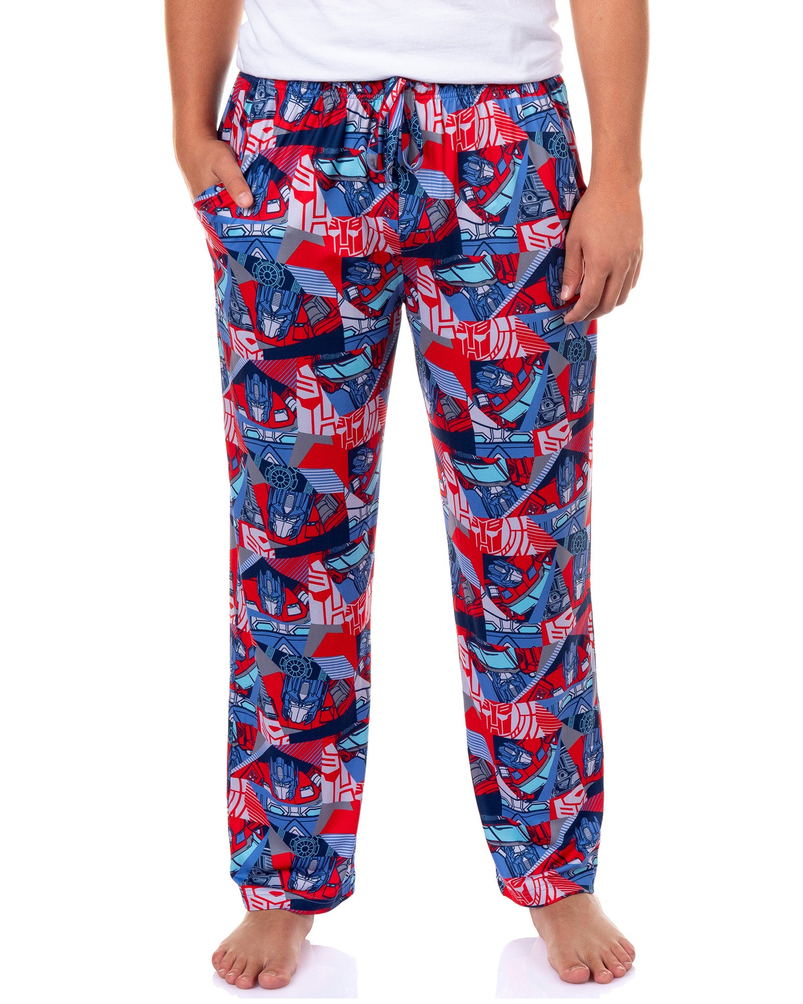 Transformers Optimus Prime Pajamas Men's Autobots Lounge Sleep Pants