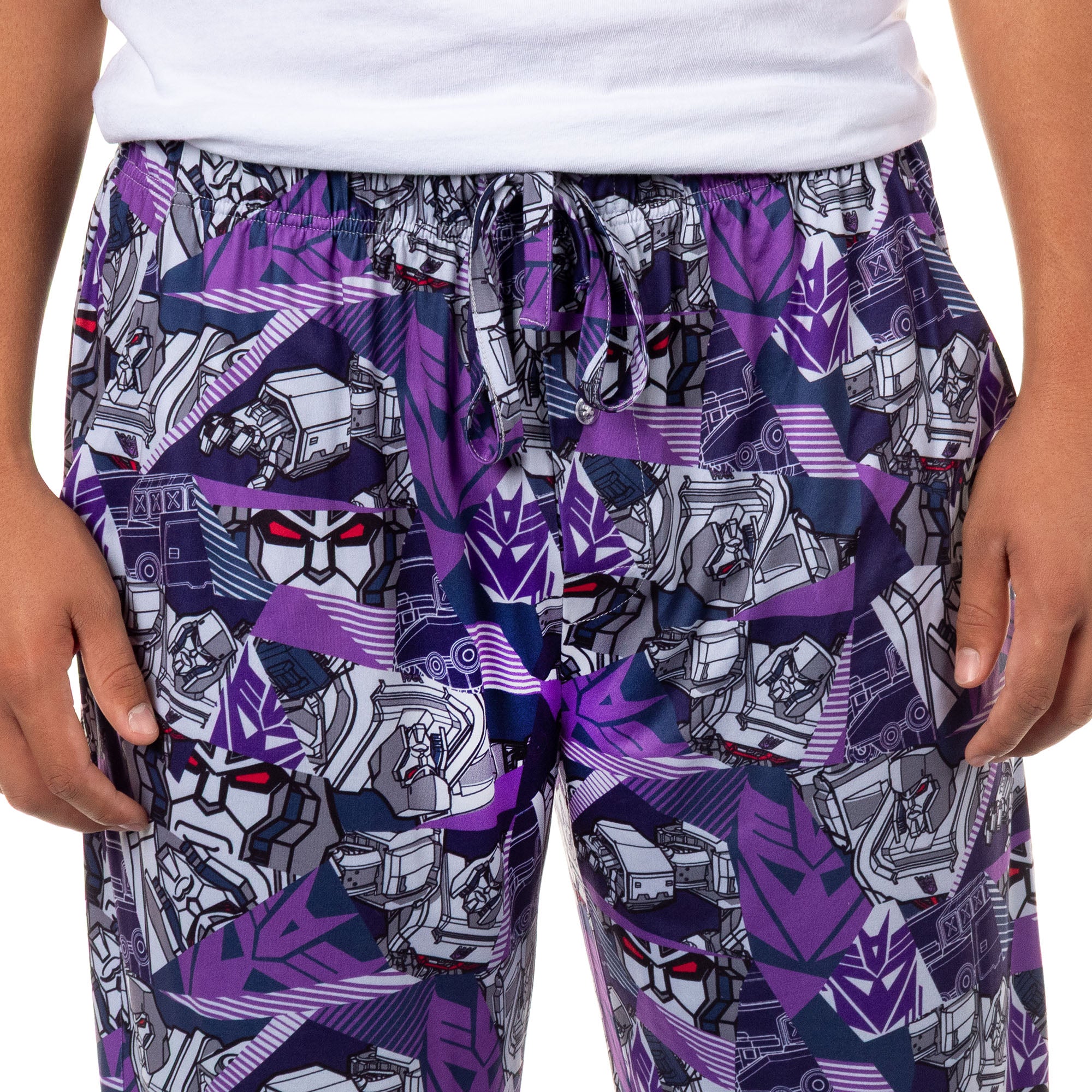 Transformers Decepticons Pajamas Men's Megatron Lounge Sleep PJ Pants
