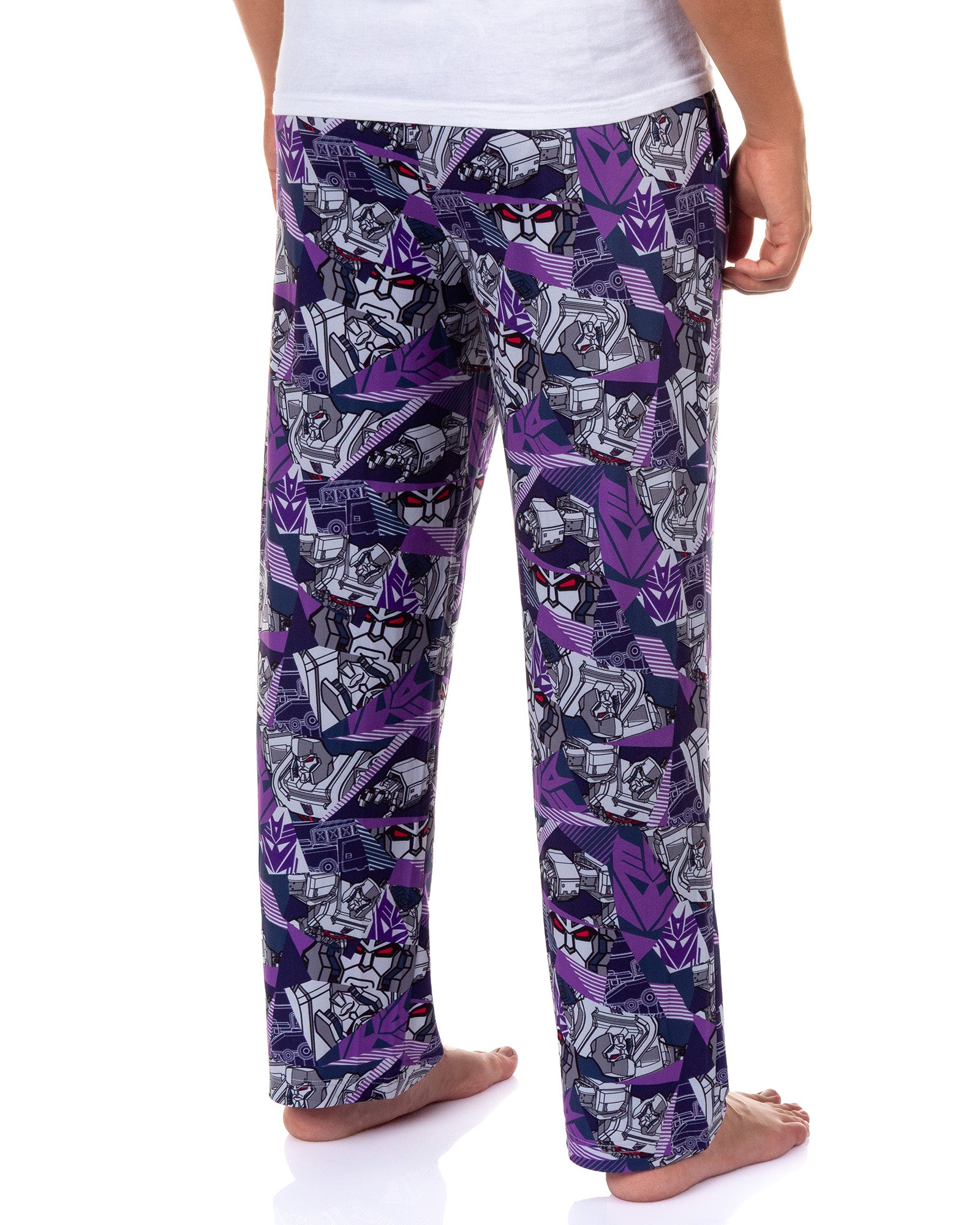 Transformers Decepticons Pajamas Men's Megatron Lounge Sleep PJ Pants