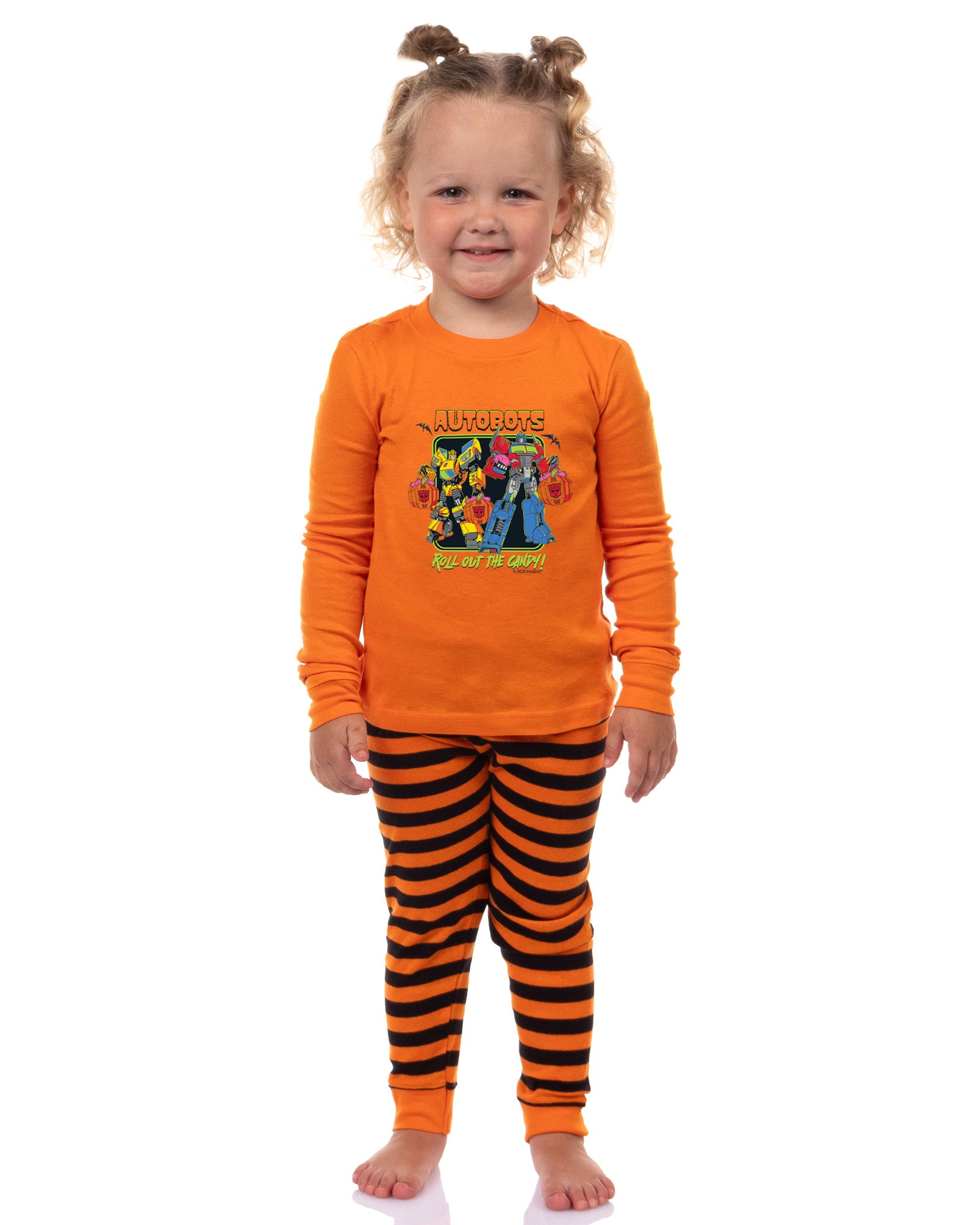 Transformers Boys Trick or Treat Character TV Show Sleep Pajama Set
