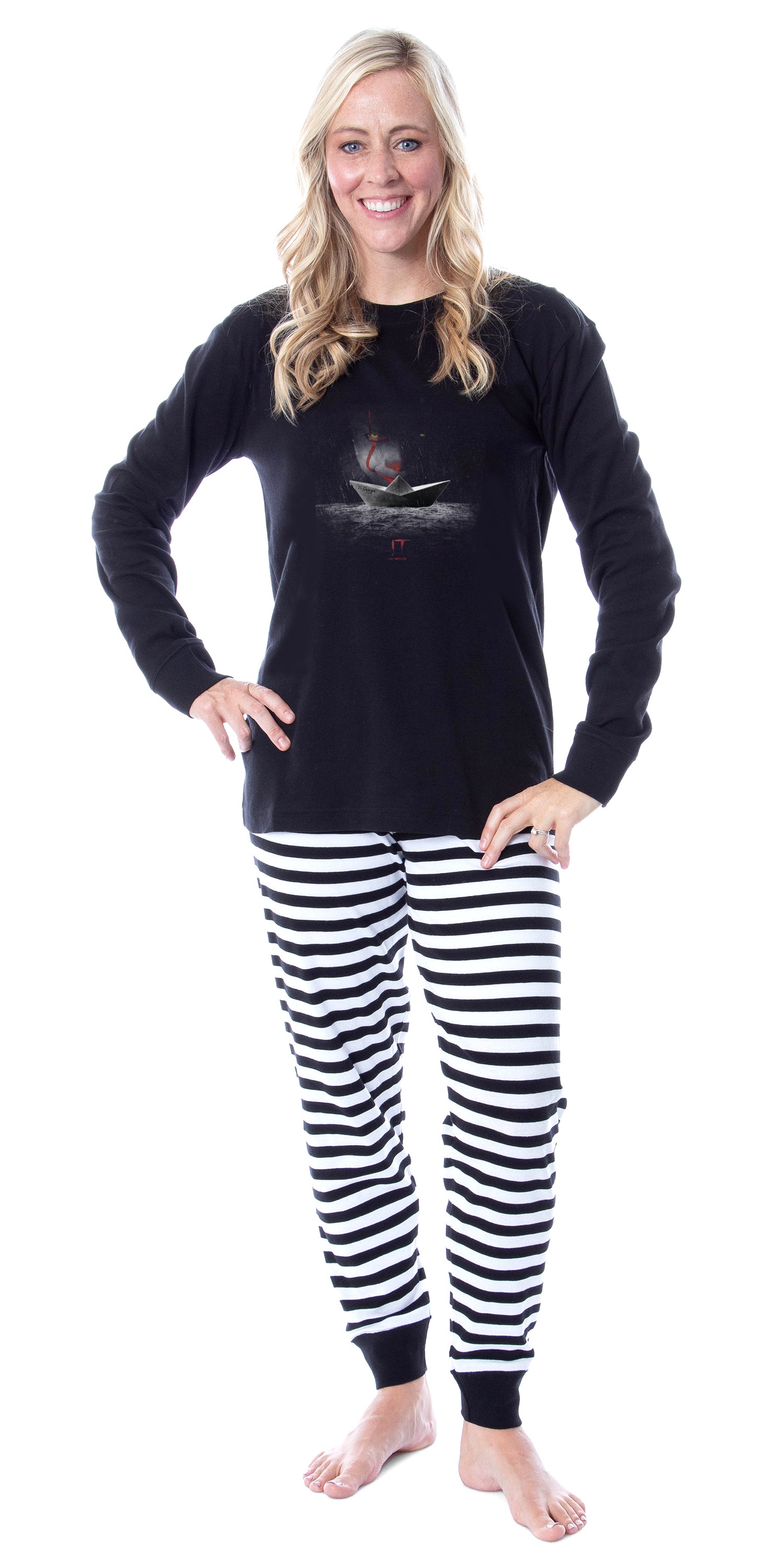 IT The Movie Mens' Womens' Film Pennywise Clown Adult Unisex Pajama Set