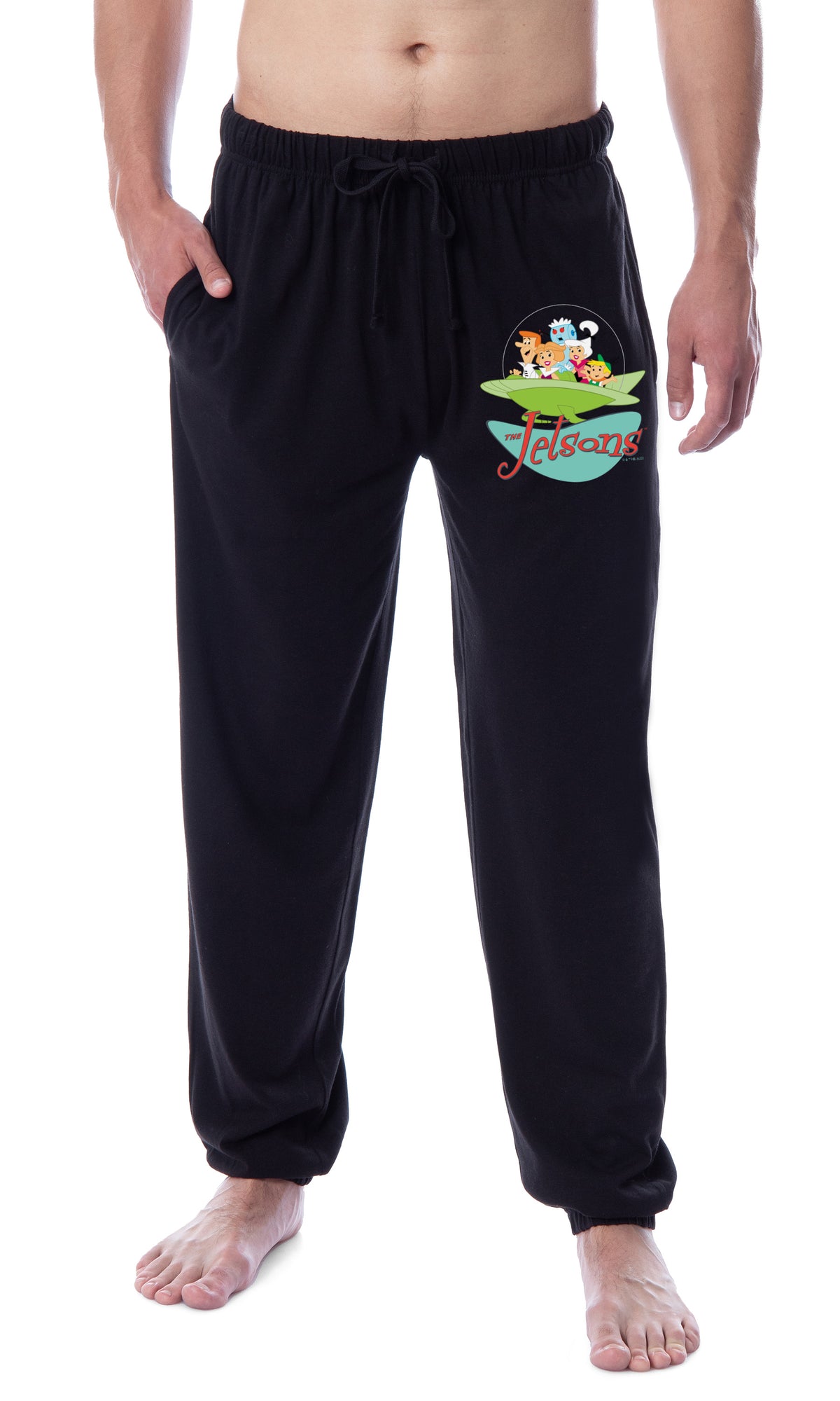 The Jetsons Men's Classic George Jane Judy Sleep Jogger Pajama Pants