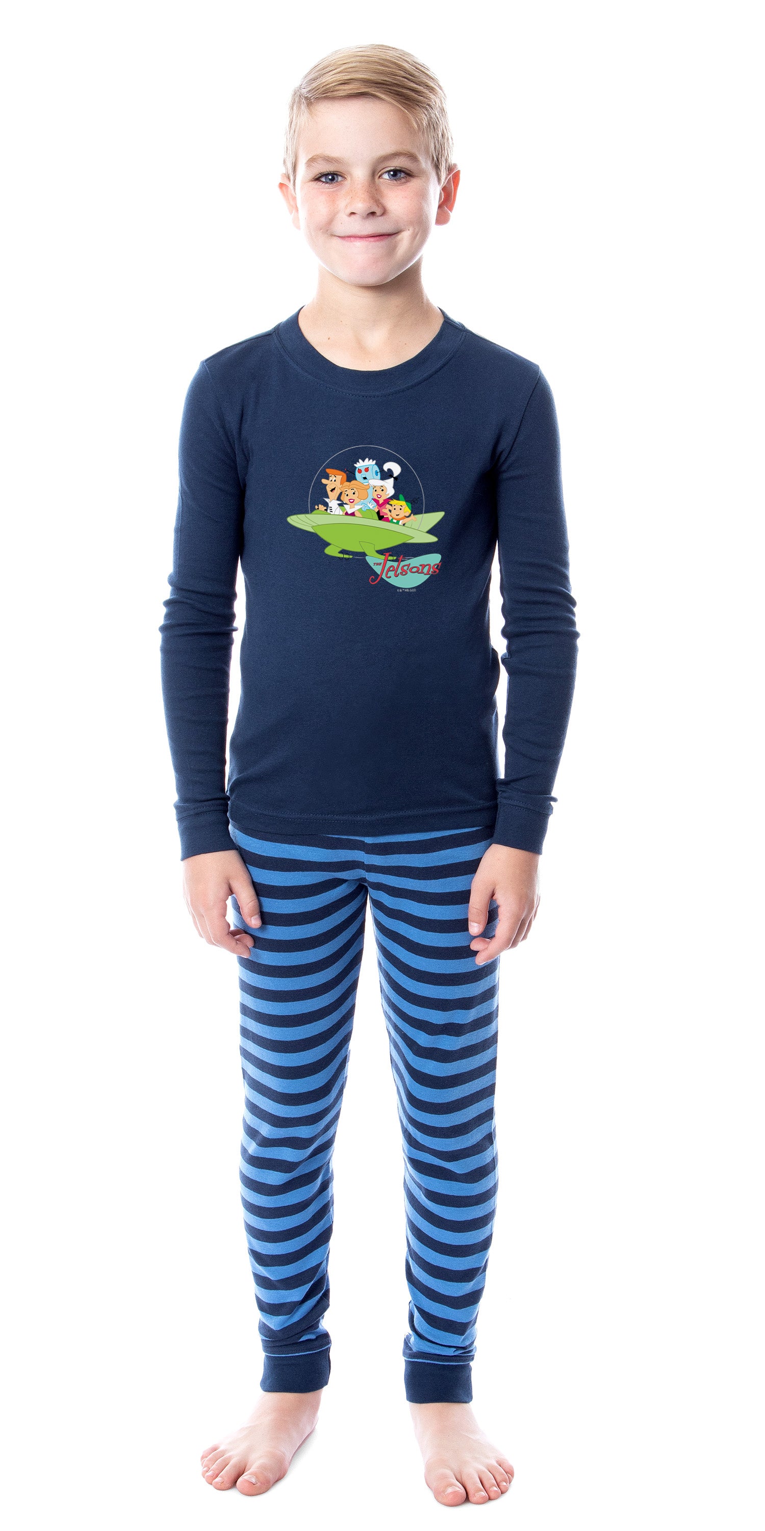 The Jetsons Family Classic George Jane Judy Sleep 2 Piece Pajama Set