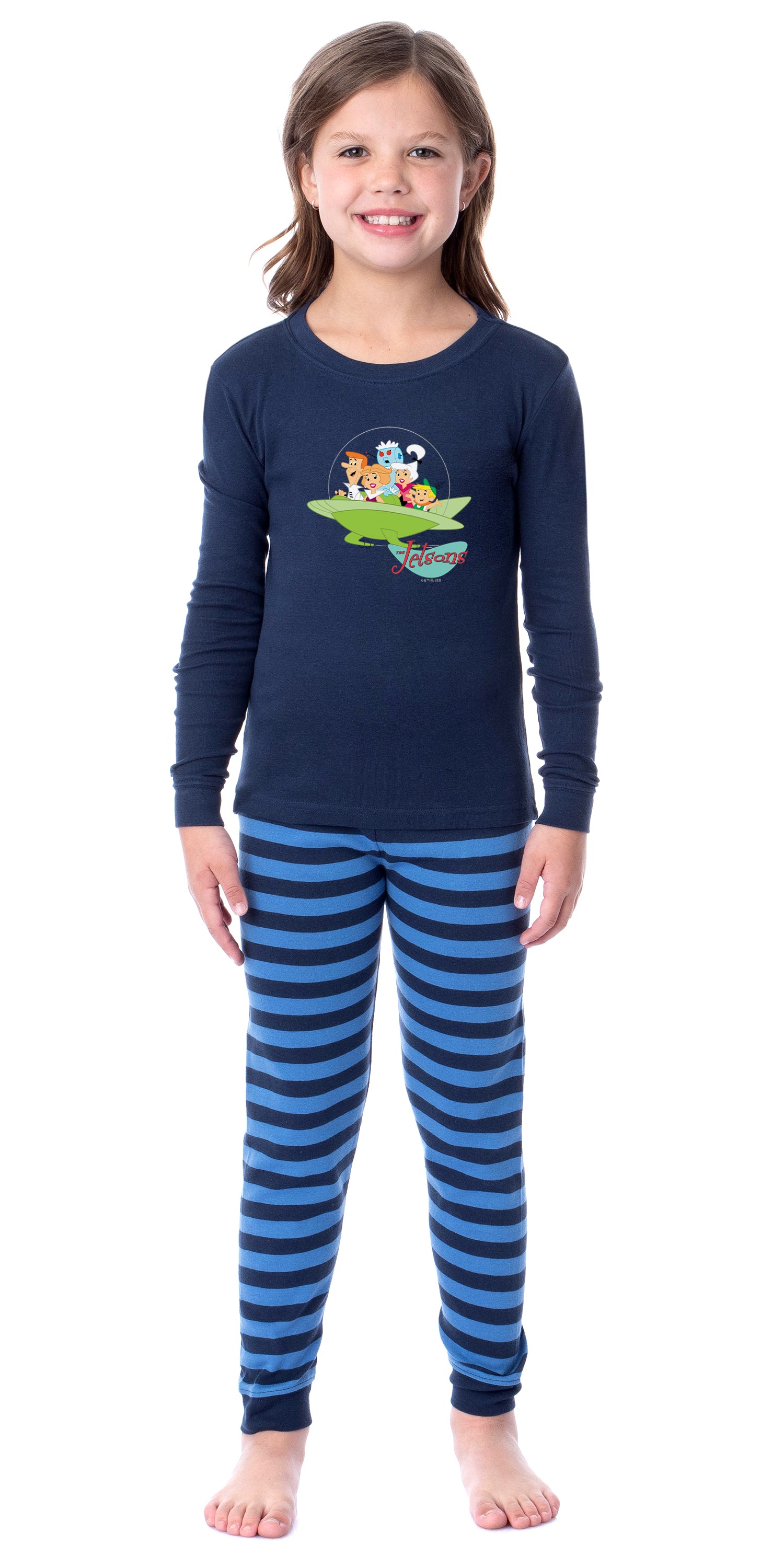 The Jetsons Family Classic George Jane Judy Sleep 2 Piece Pajama Set