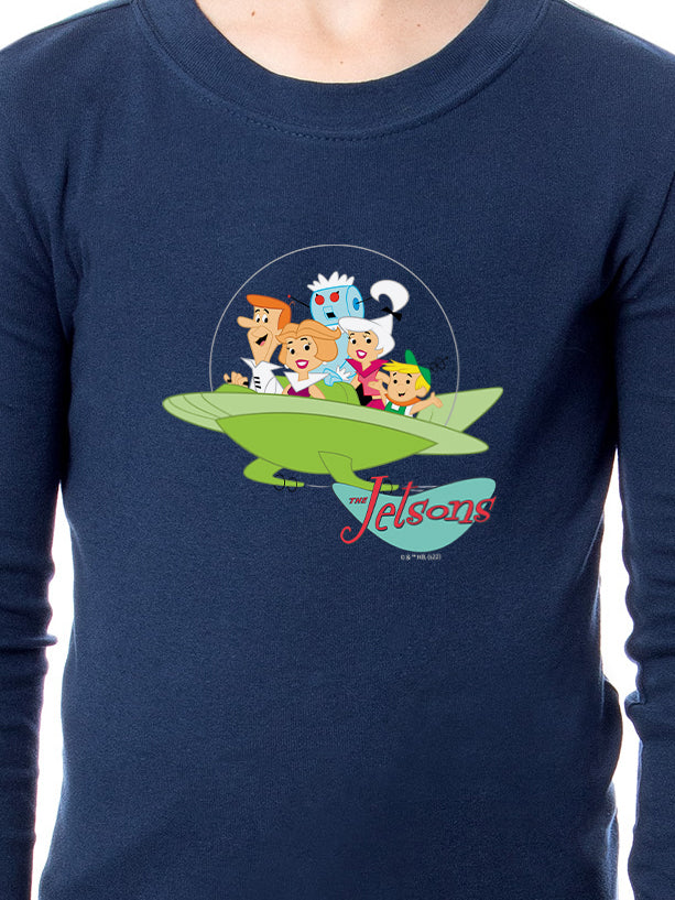 The Jetsons Family Classic George Jane Judy Sleep 2 Piece Pajama Set