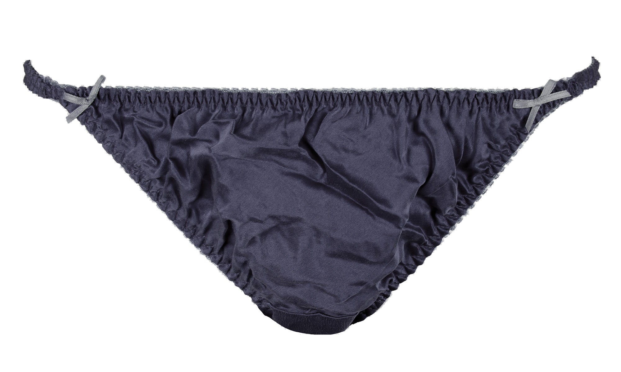 INTIMO Womens Classic Silk String Bikini Underwear