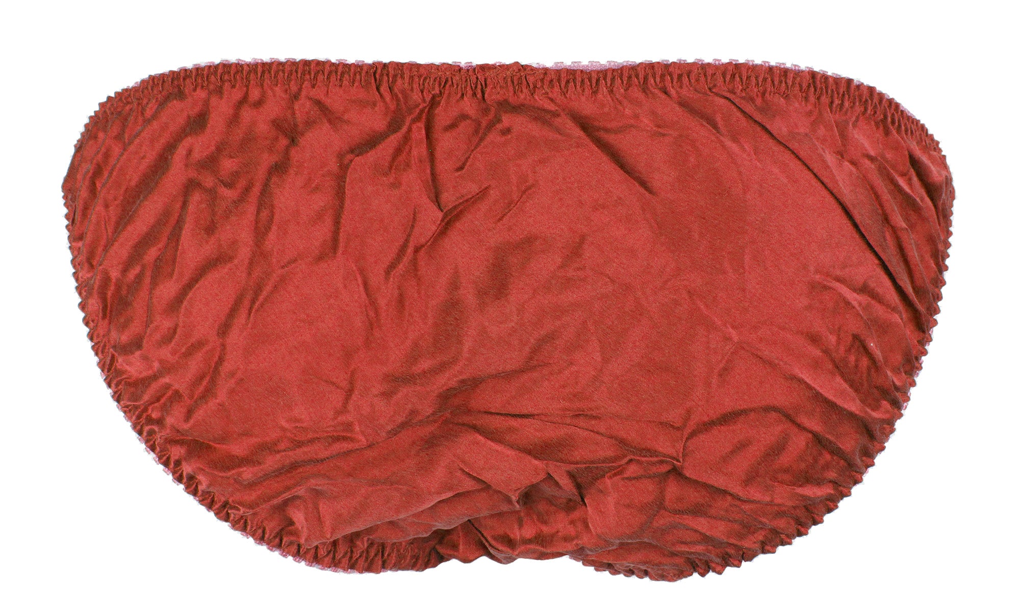 INTIMO Womens' Classic Silk String Bikini Underwear Panties (Cherry, L)
