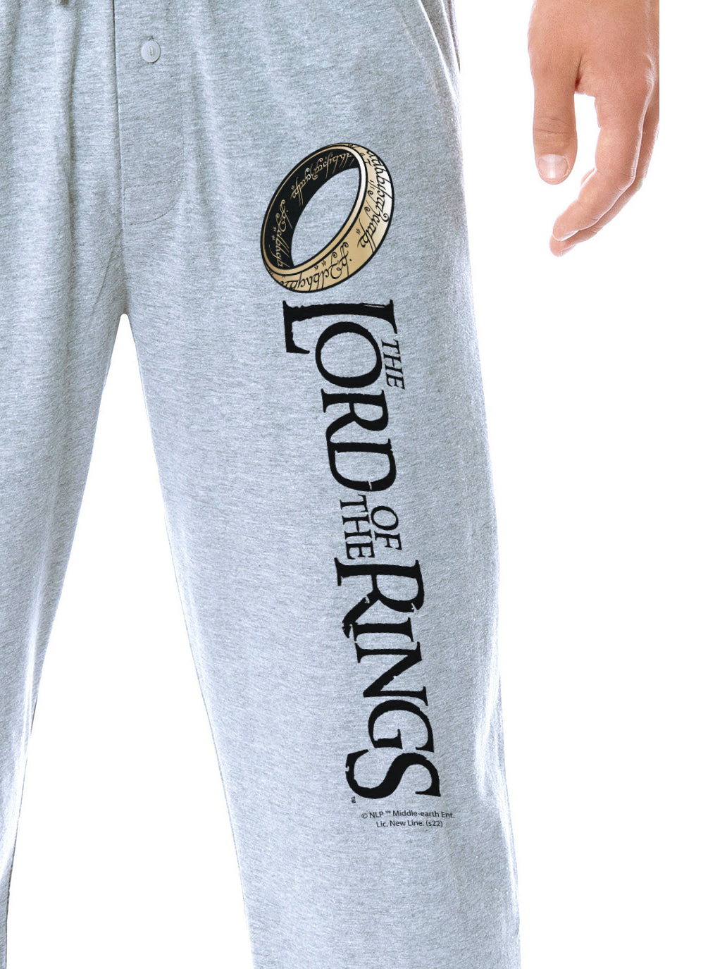 The Lord of the Rings Men's Great Ring of Power Lounge Pajama Pants