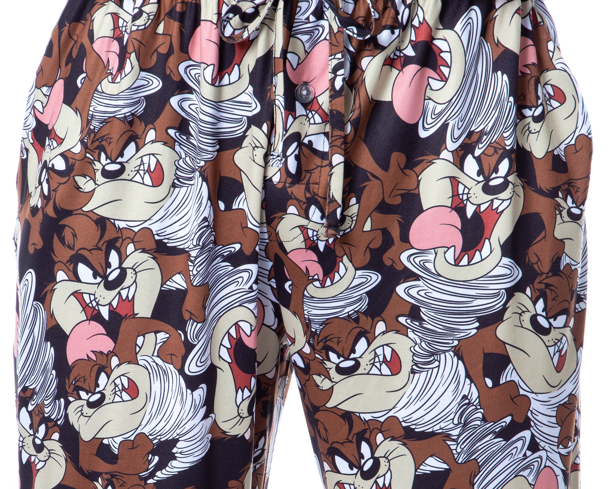 Looney Tunes Mens' Character Tasmanian Devil Taz Sleep Pajama Pants