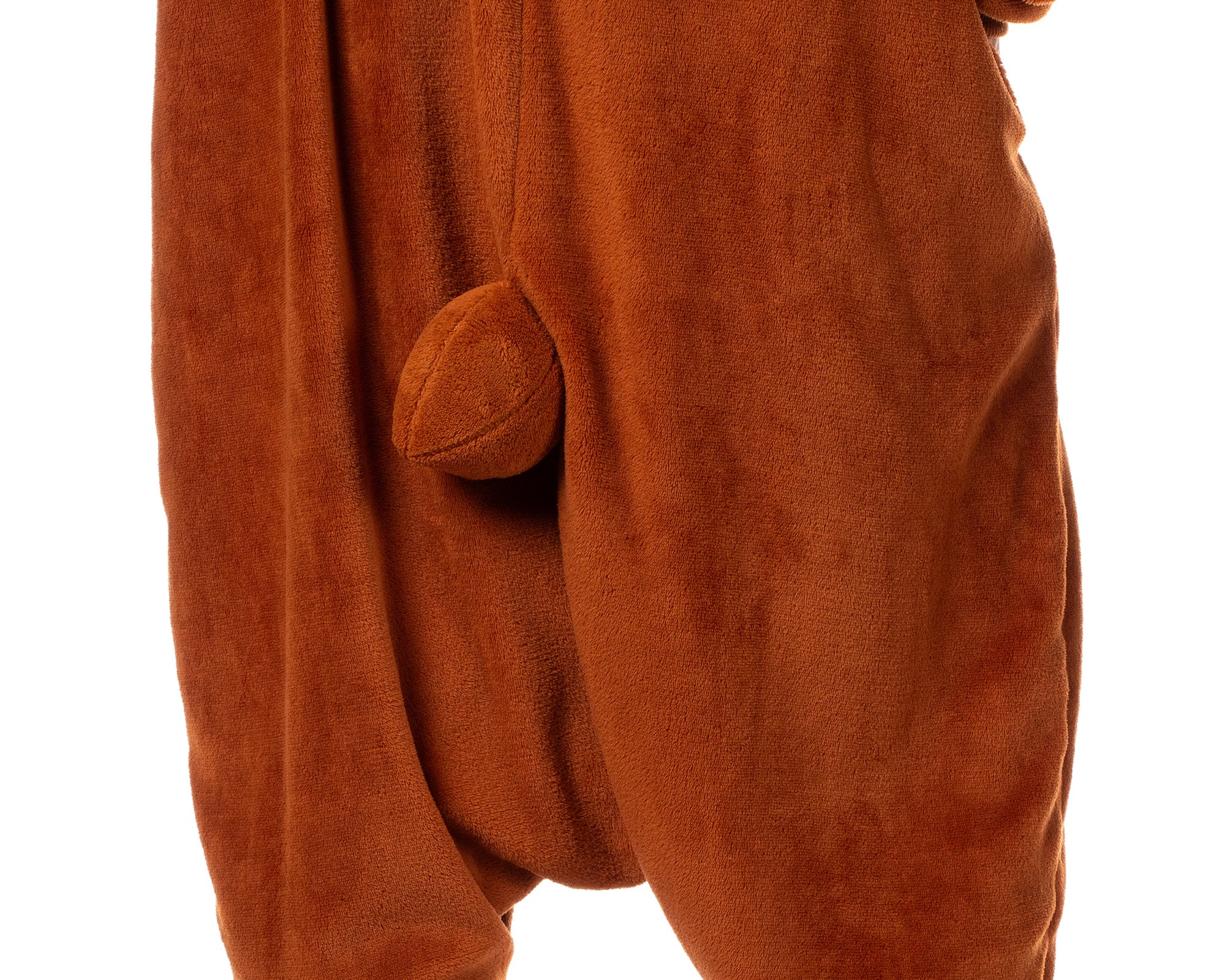 Looney Tunes Mens Tasmanian Devil Taz Union Suit Costume Kigurumi Pajama