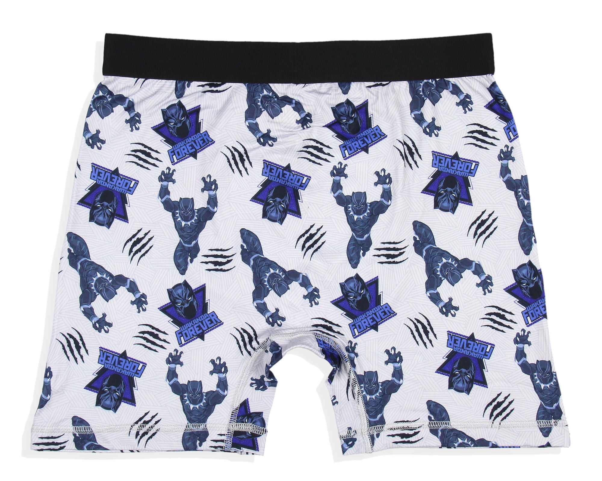 Marvel Mens' 2 Pack Black Panther Costume Boxers Underwear Boxer Briefs