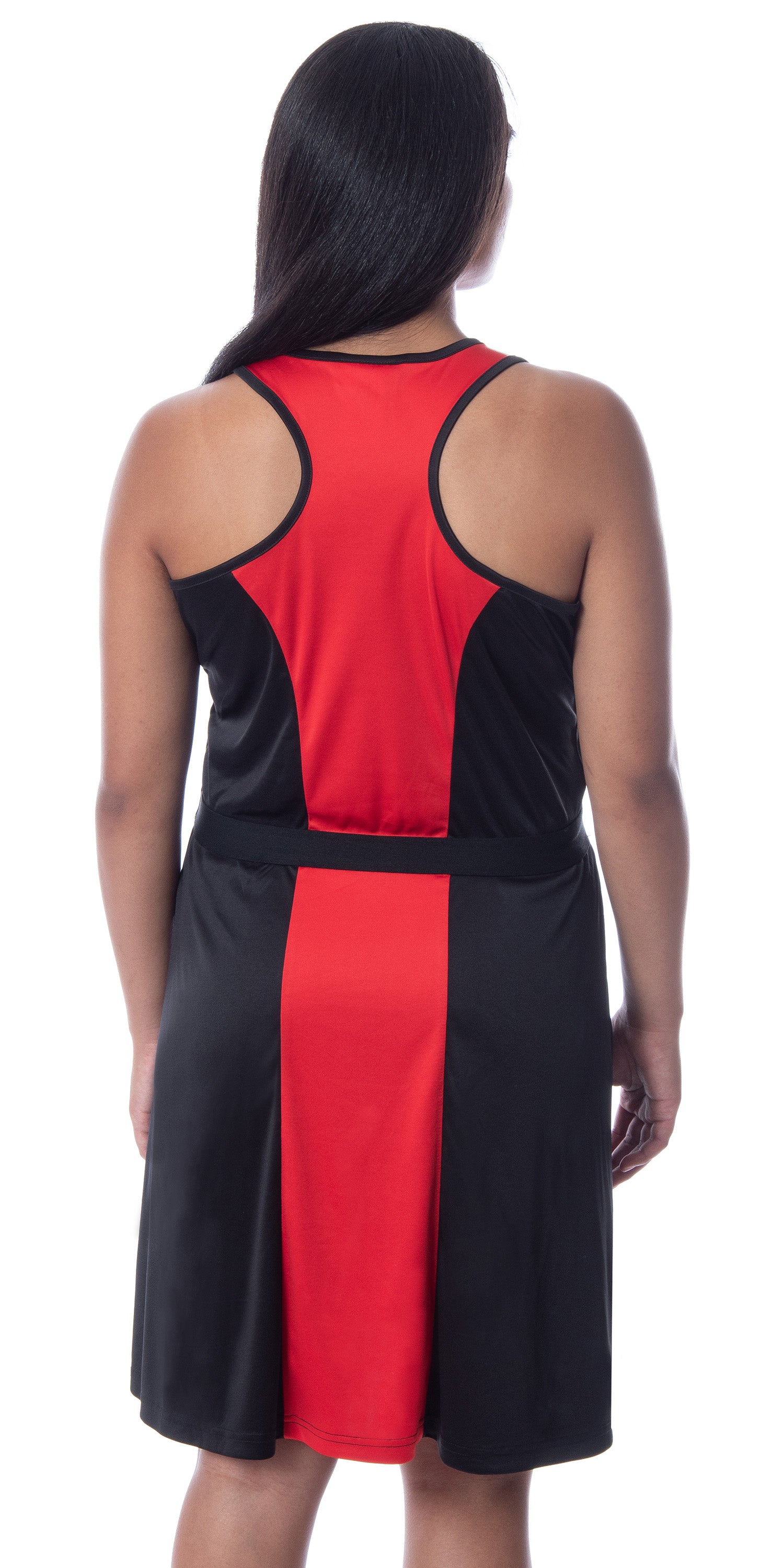 Womens' Deadpool Classic Costume Racerback Nightgown Pajama Dress