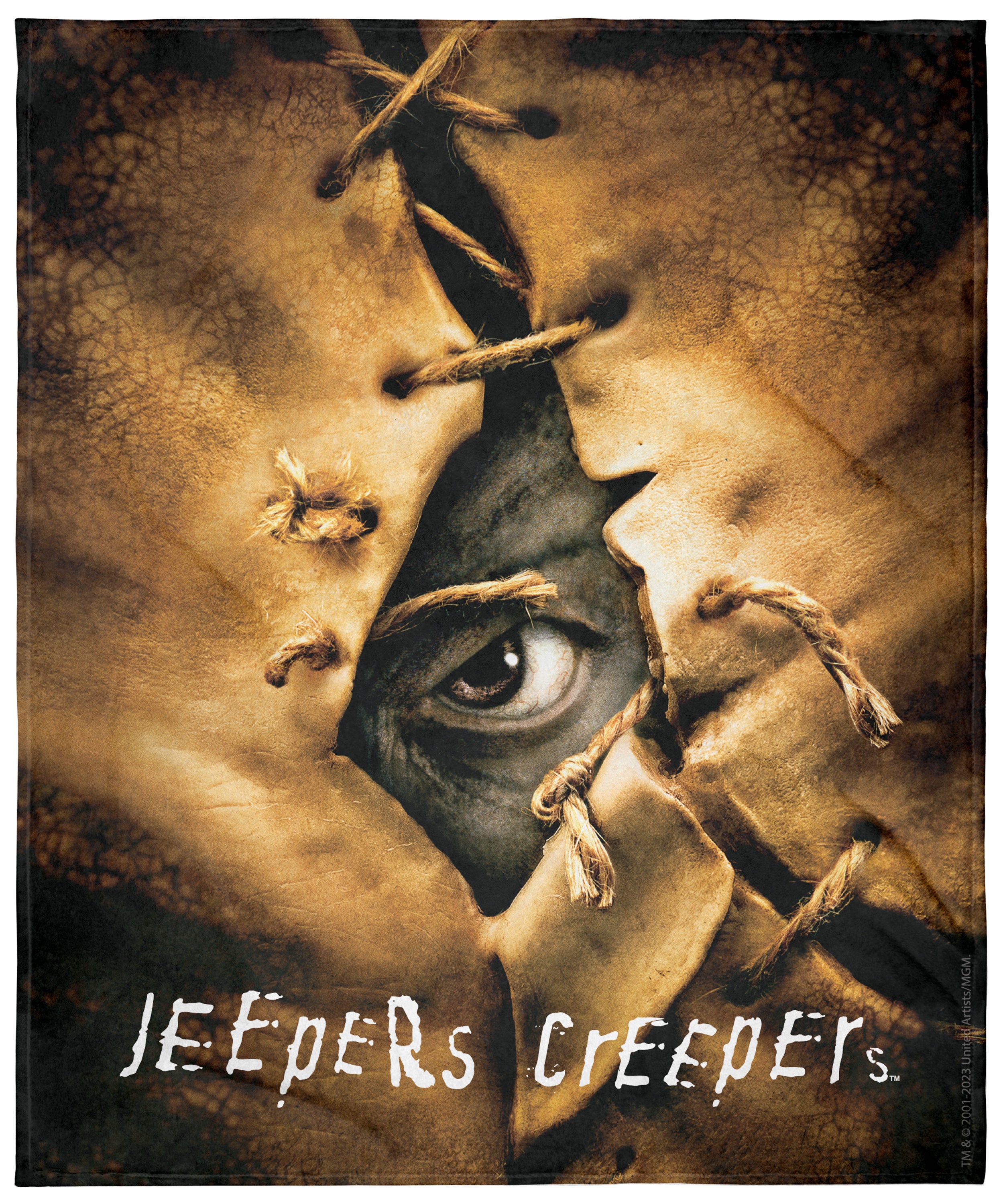 MGM Jeepers Creepers Horror Super Soft And Cuddly Plush Fleece Throw Blanket