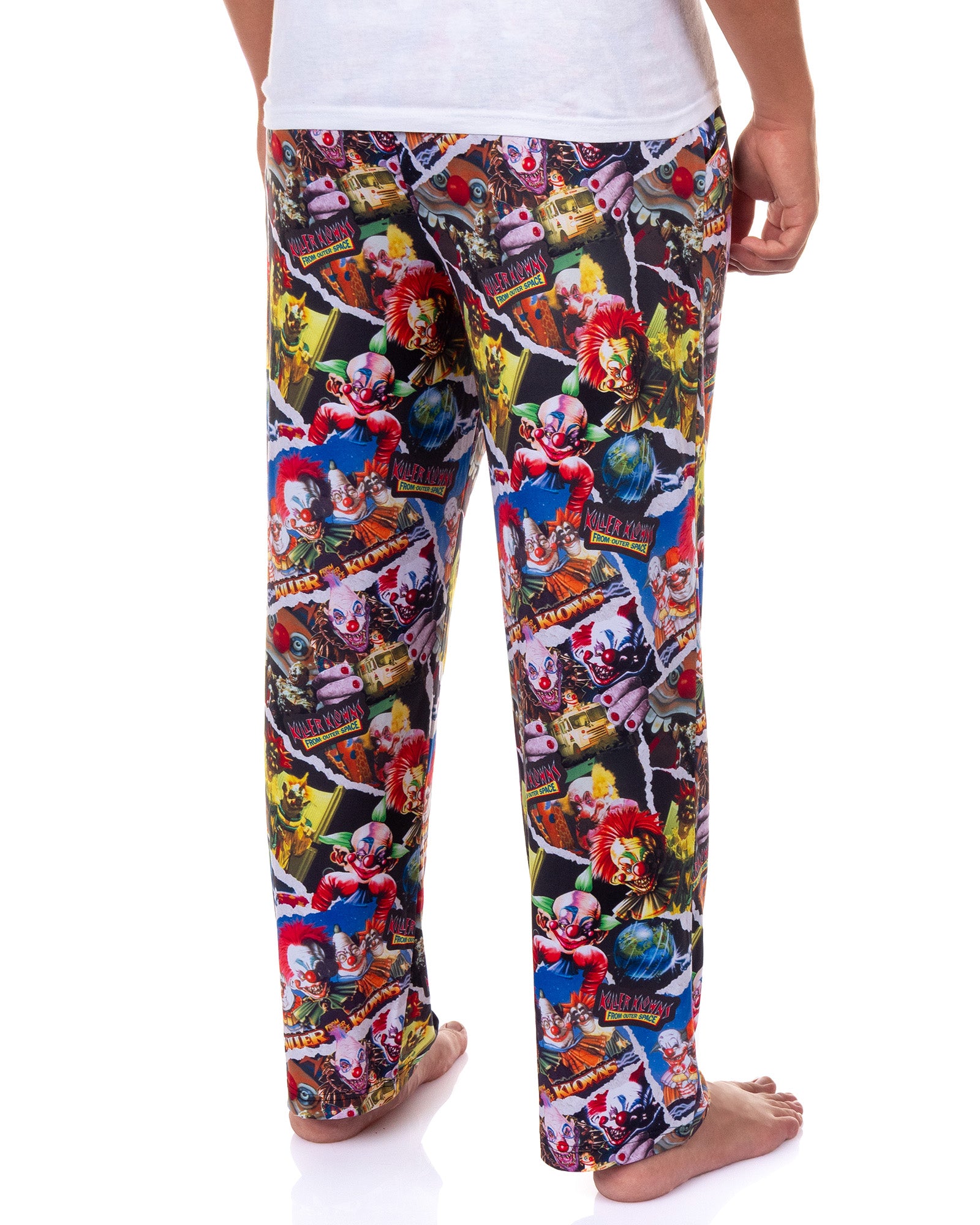 Killer Klowns from Outer Space Pajamas Men's Lounge Sleep PJ Pants