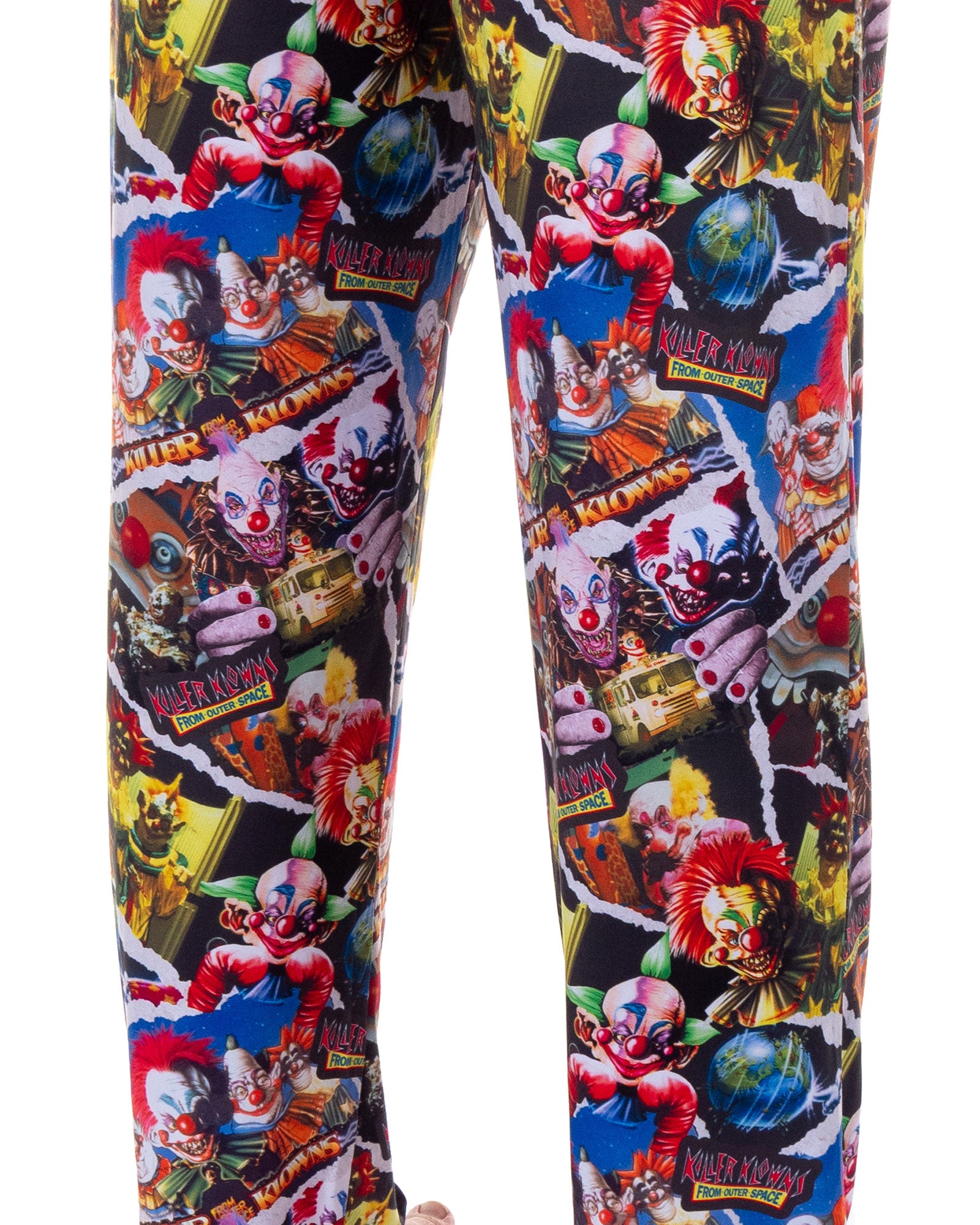 Killer Klowns from Outer Space Pajamas Men's Lounge Sleep PJ Pants