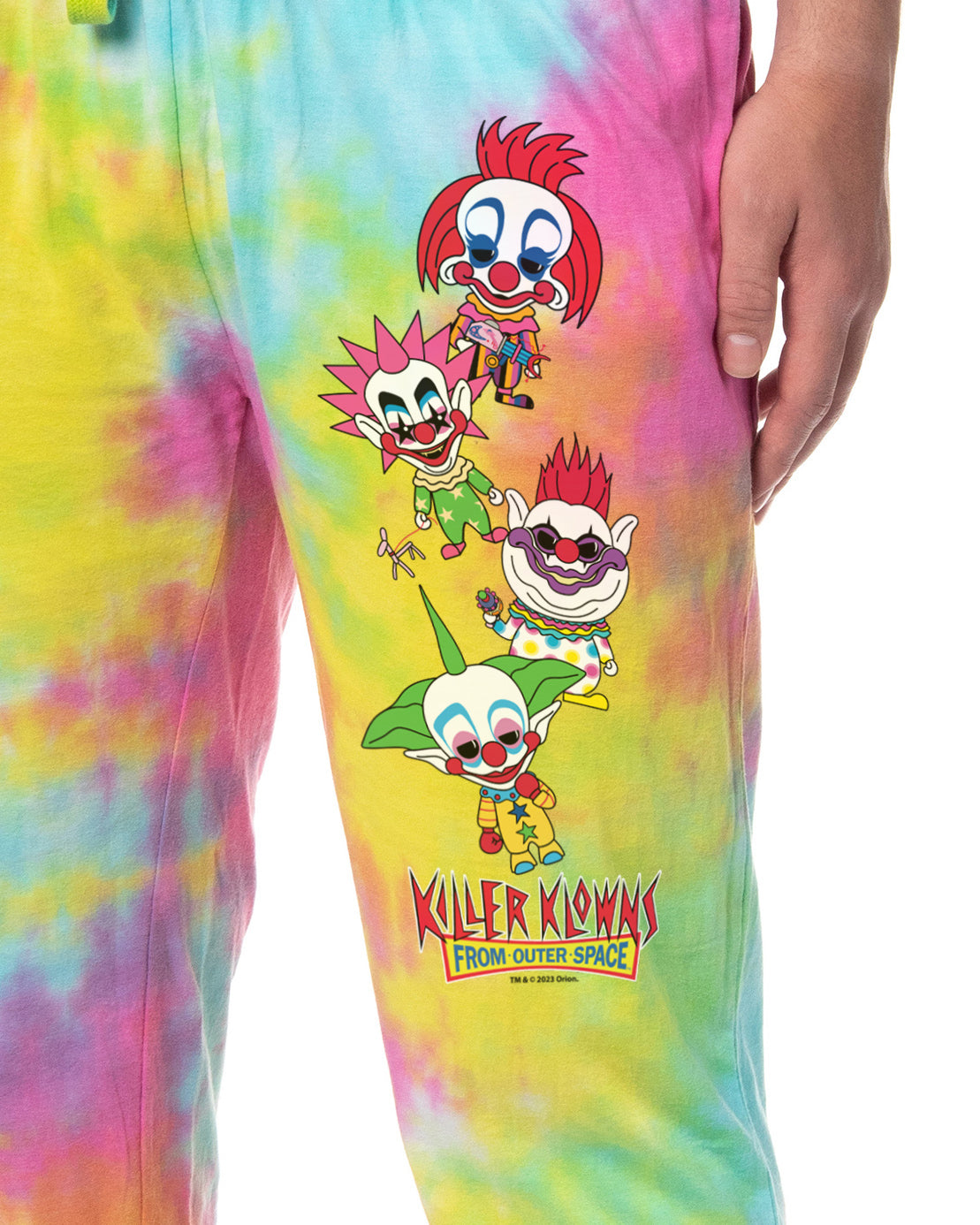 Killer Klowns from Outer Space Movie Mens' Sleep Jogger Pajama Pants