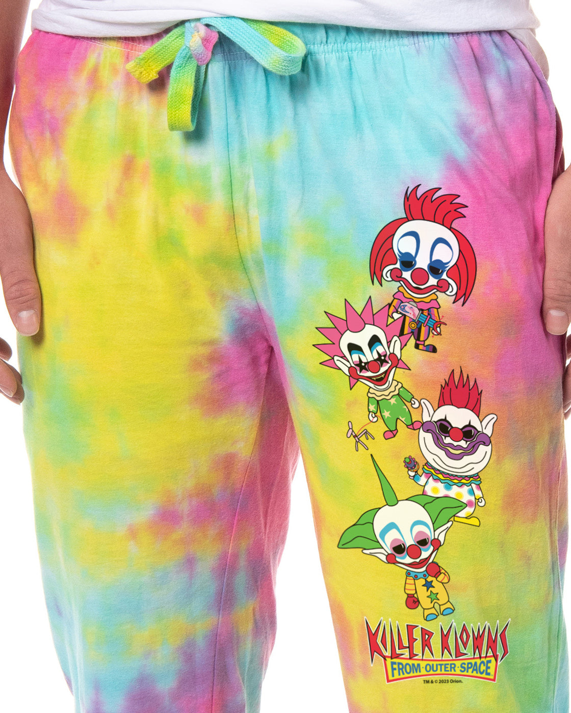 Killer Klowns from Outer Space Movie Mens' Sleep Jogger Pajama Pants For Adults