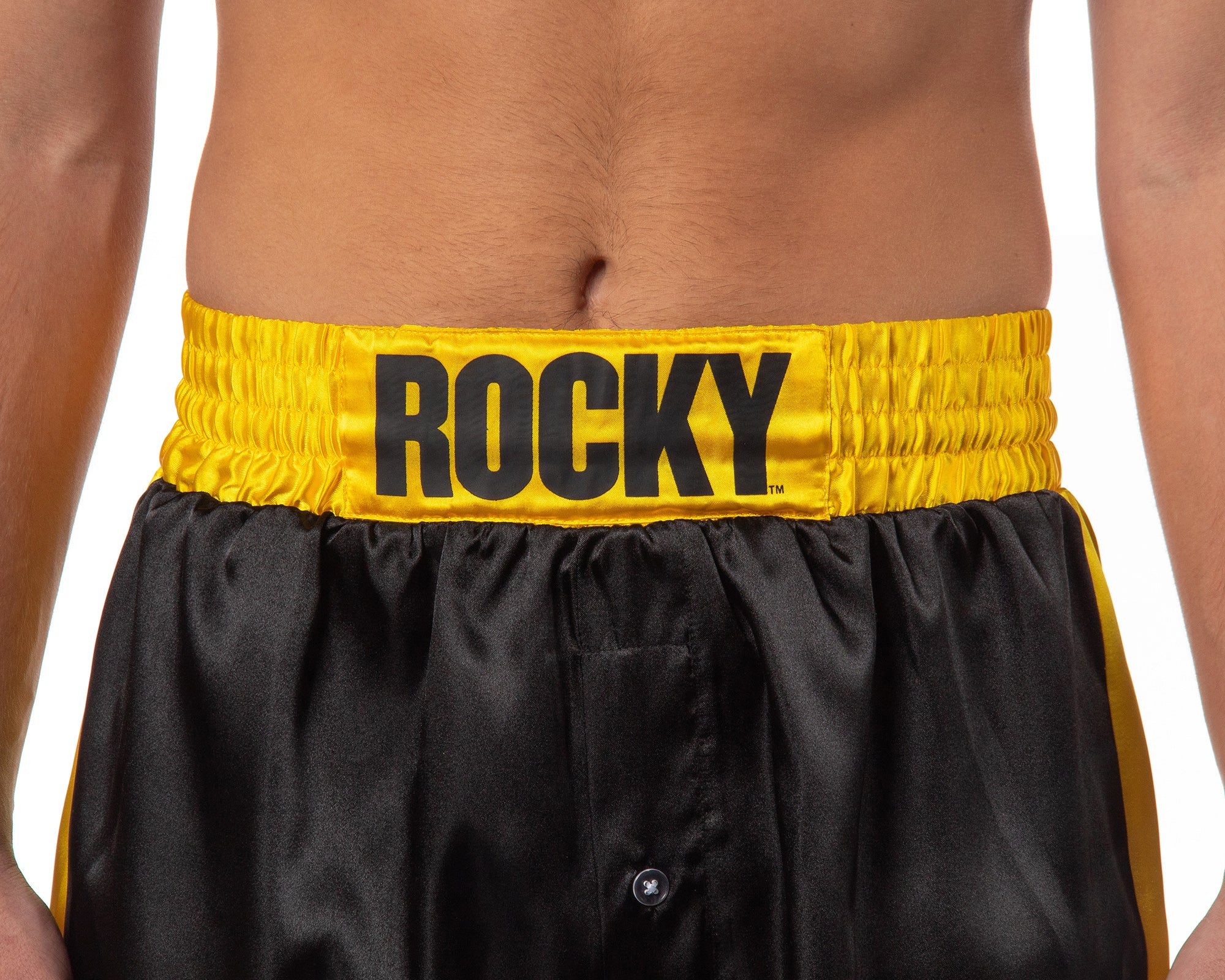 Rocky Balboa Men's Film Movie Satin Robe and Short Set