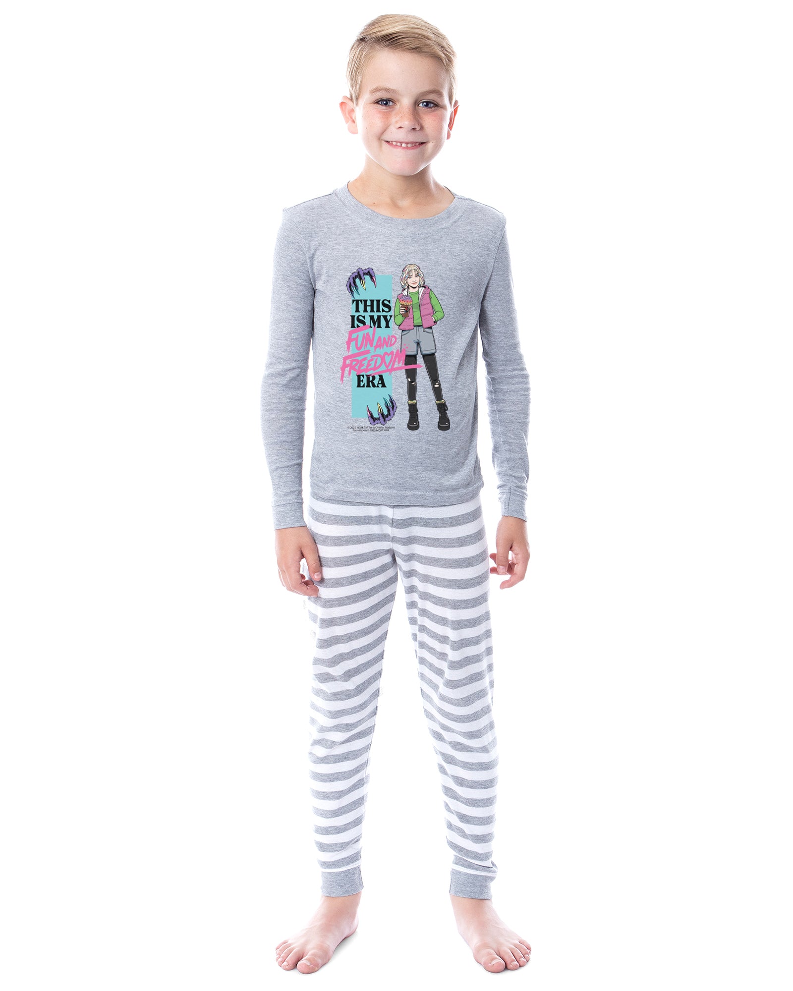 Wednesday Series The Addams Family Enid 2 Piece Pajama Tight Fit Sleep Set