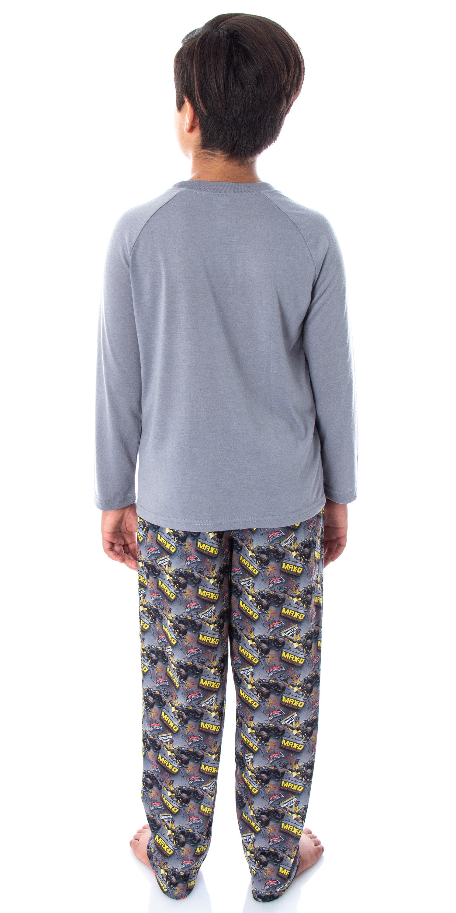 Monster Jam Trucks Boys' Maximum Destruction MAX-D 2 PC Pajama Sleep Set