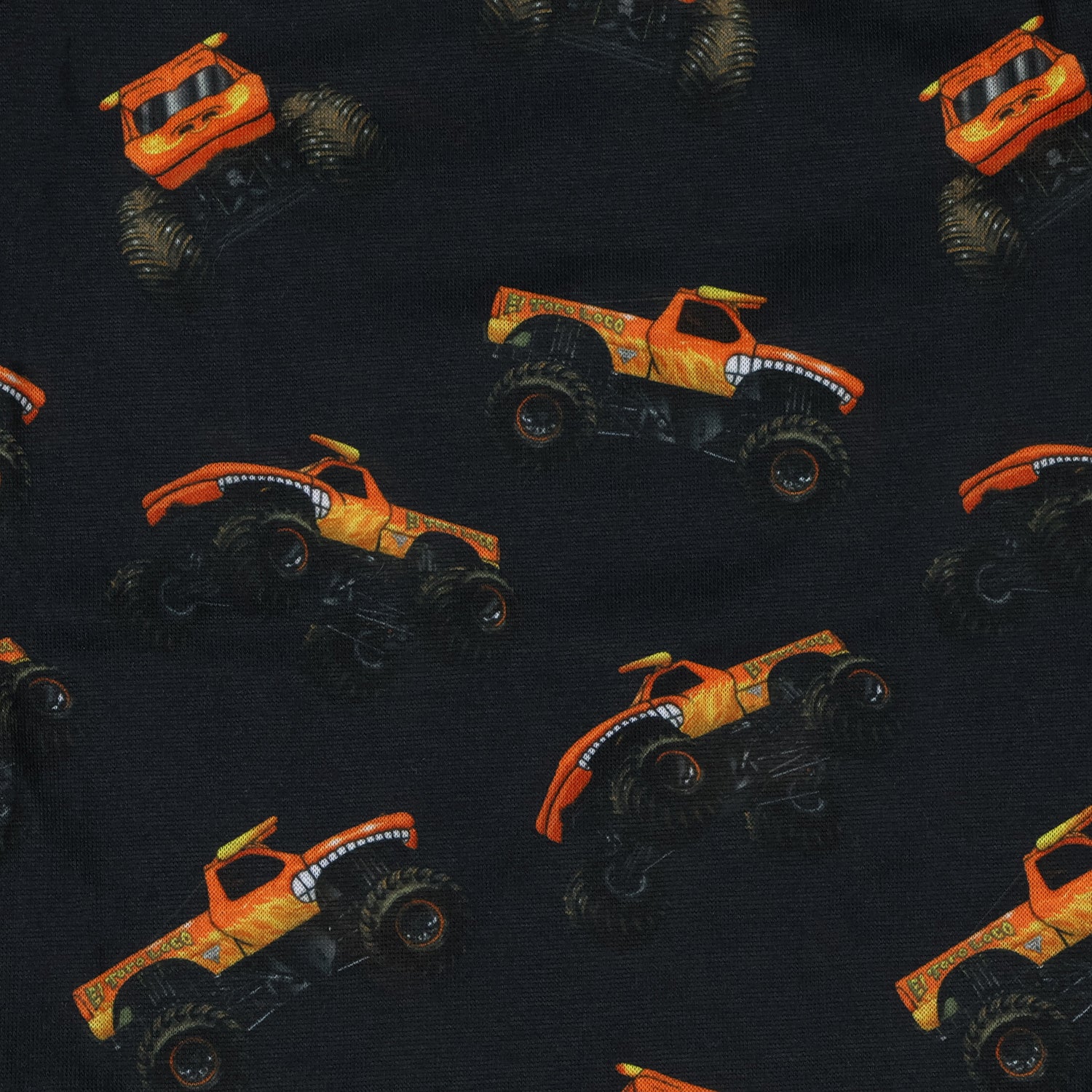 Monster Jam Boys' El Toro Loco Crazy Bull Truck Pajama Shorts 2PC Set