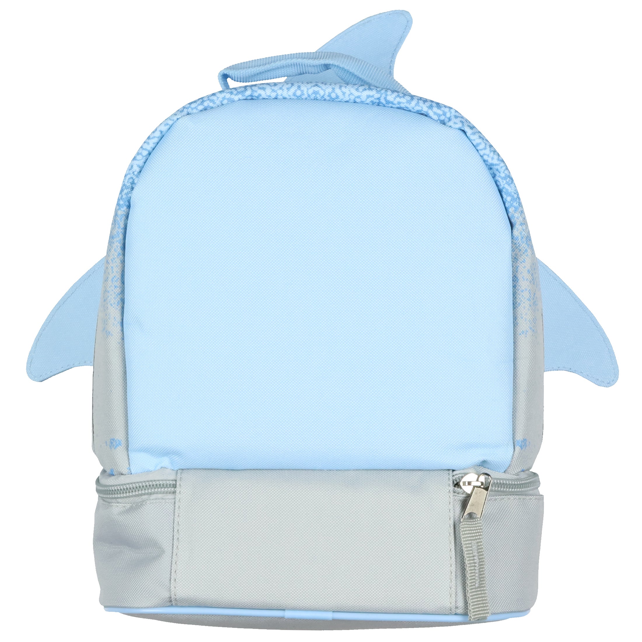Monster Jam Lunch Box Megalodon Shark 3D Fins Dual Compartment Insulated Bag
