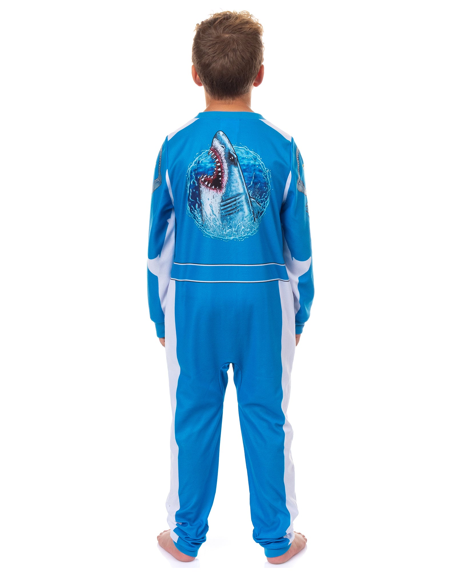 Monster Jam Pajamas Boy's Megalodon One Piece Footless Sleeper (6/7)