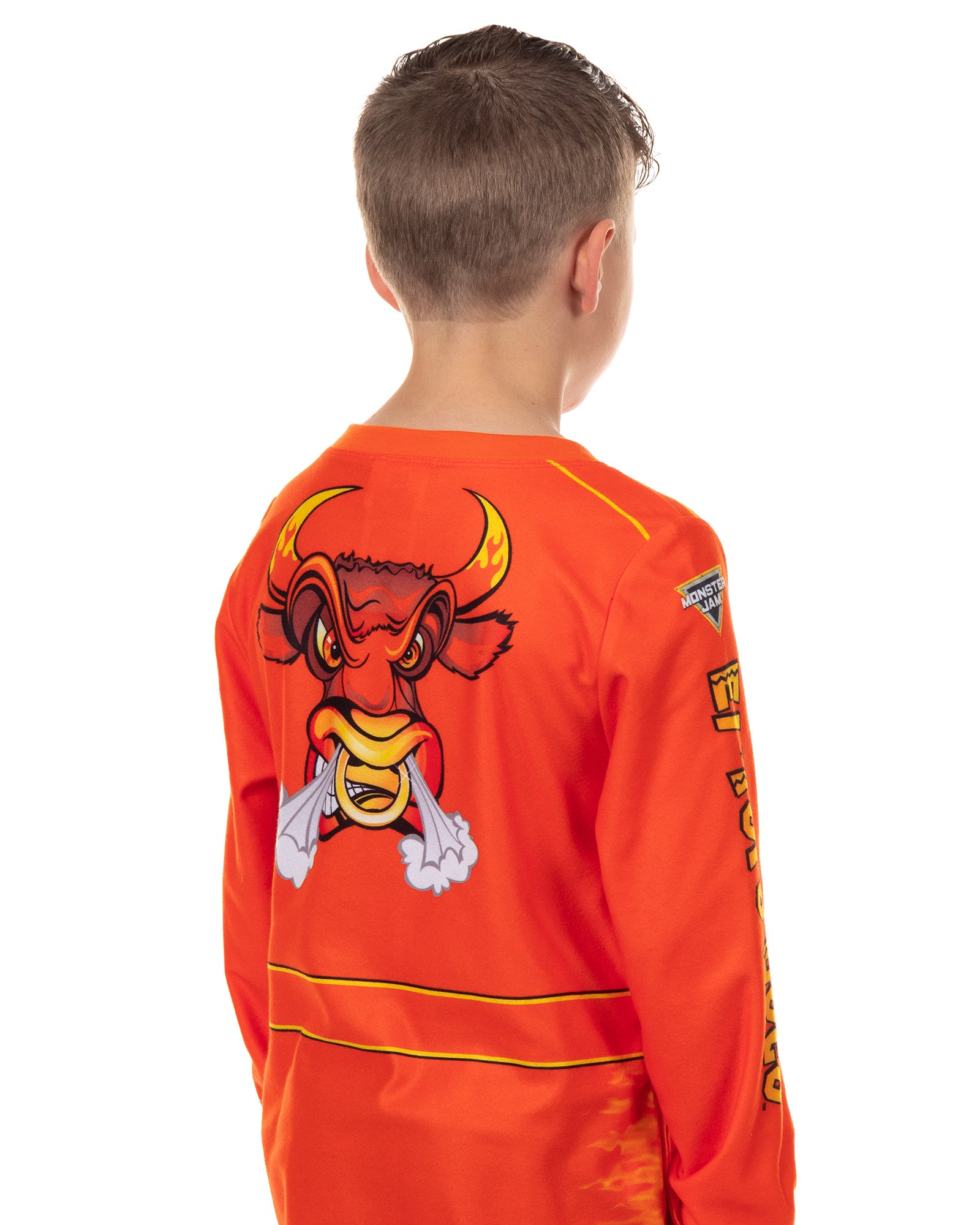 Monster Jam Pajamas Boys' El Toro Loco Union Suit Footless Sleeper (4/5)