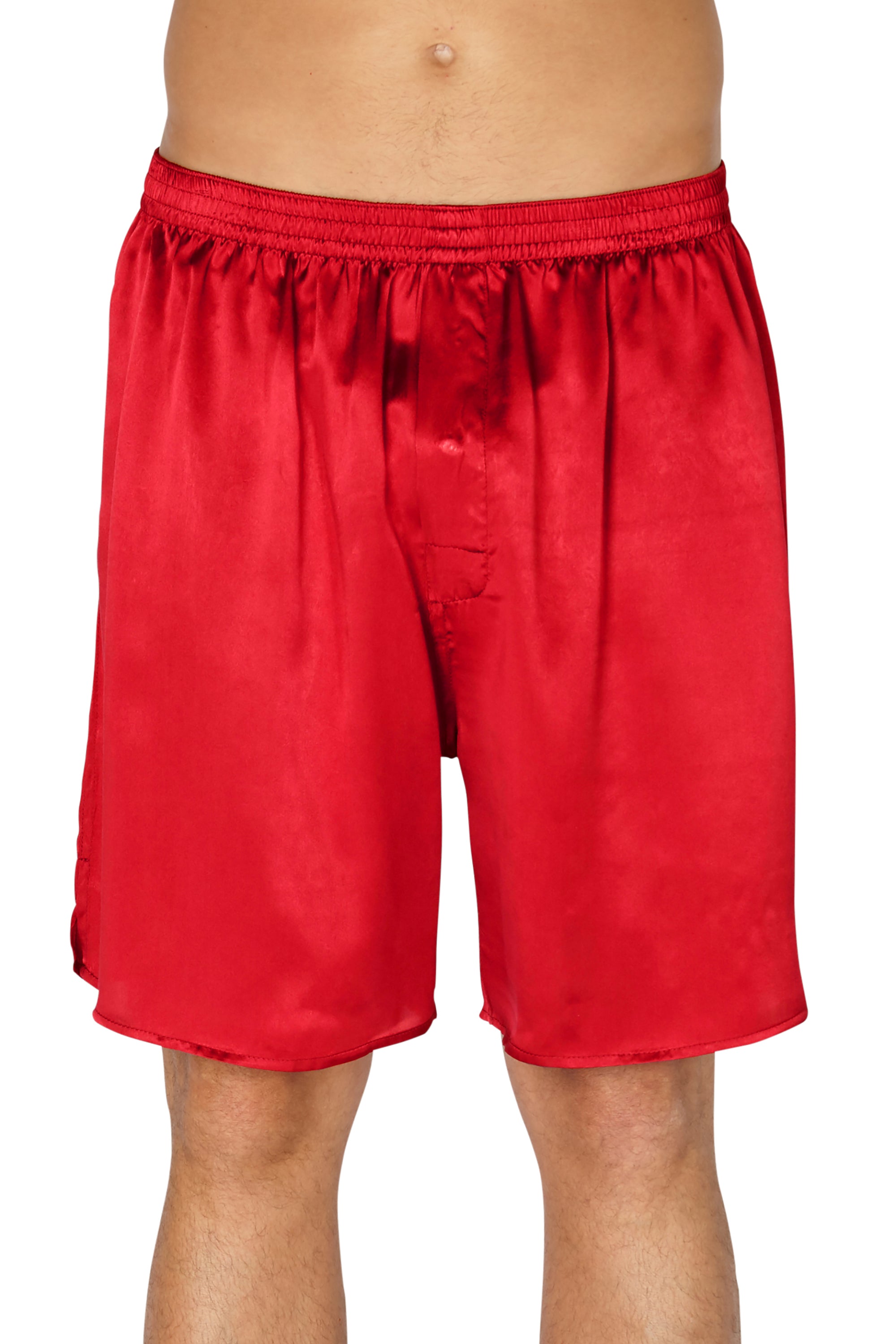 Intimo Mens Classic Silk Boxers