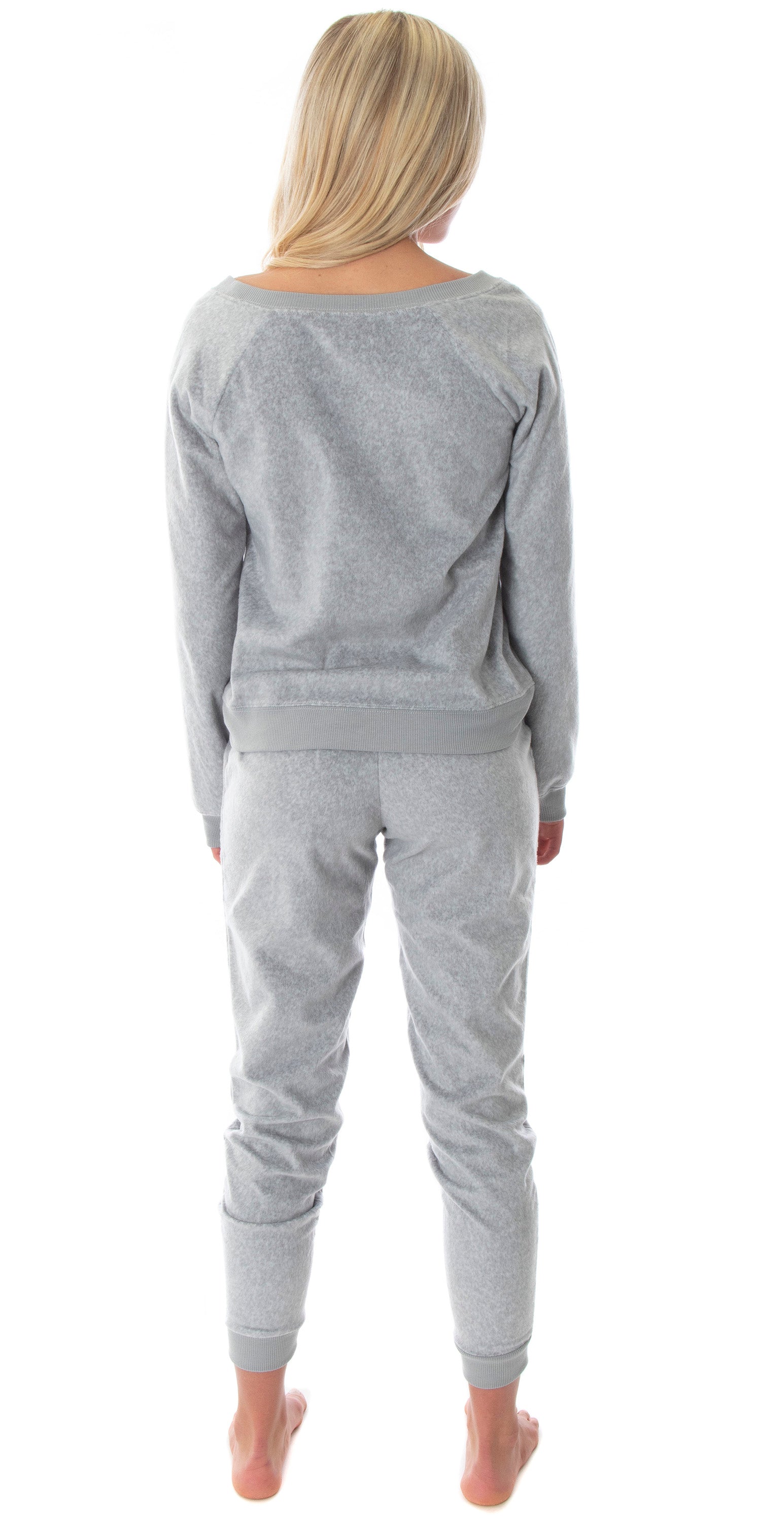 Marvel Comics Women's Juniors' Avengers Brick Logo Jogger Pajama Set