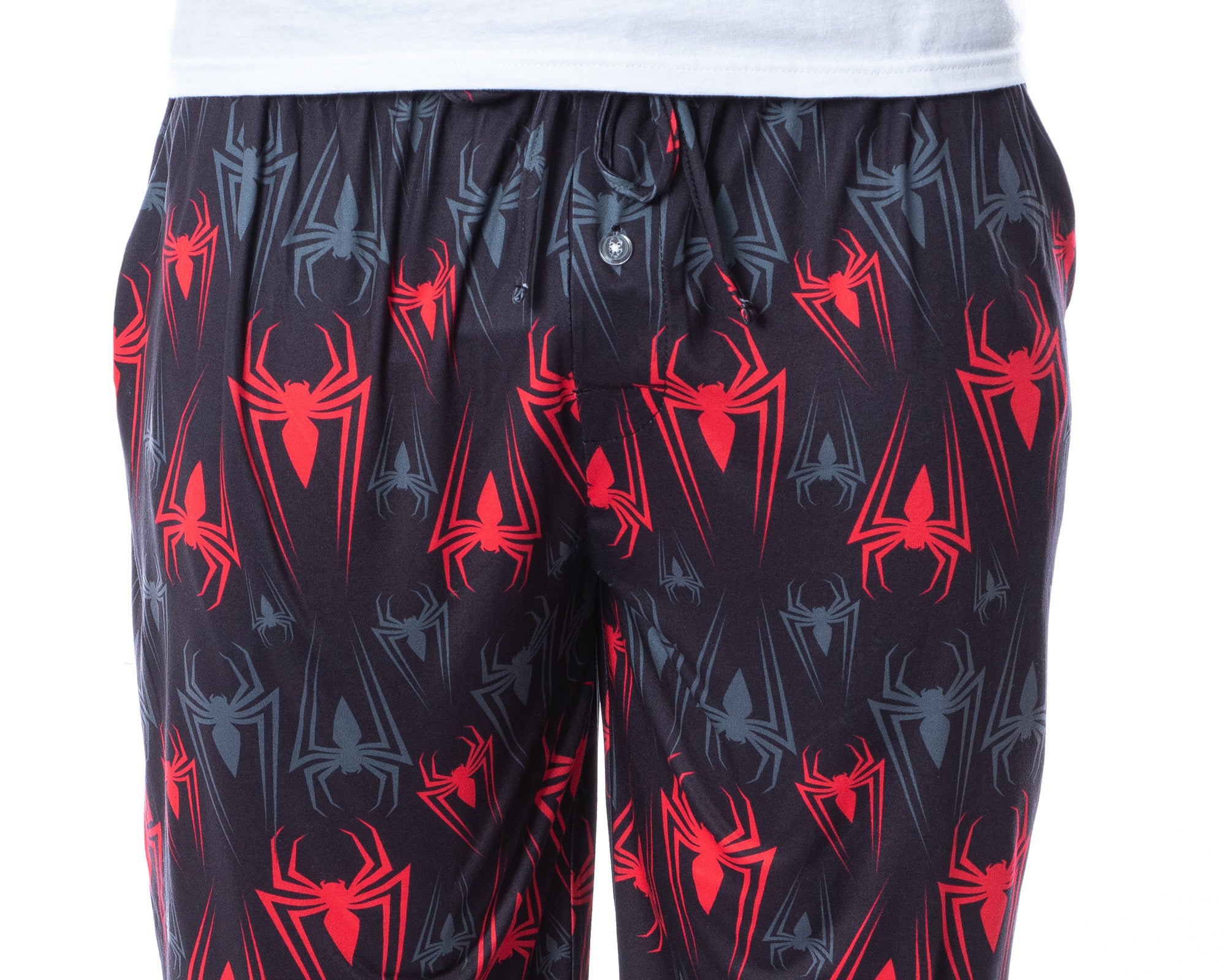 Marvel Mens' Spider-Man Vintage Superhero Sleep Pajama Pants