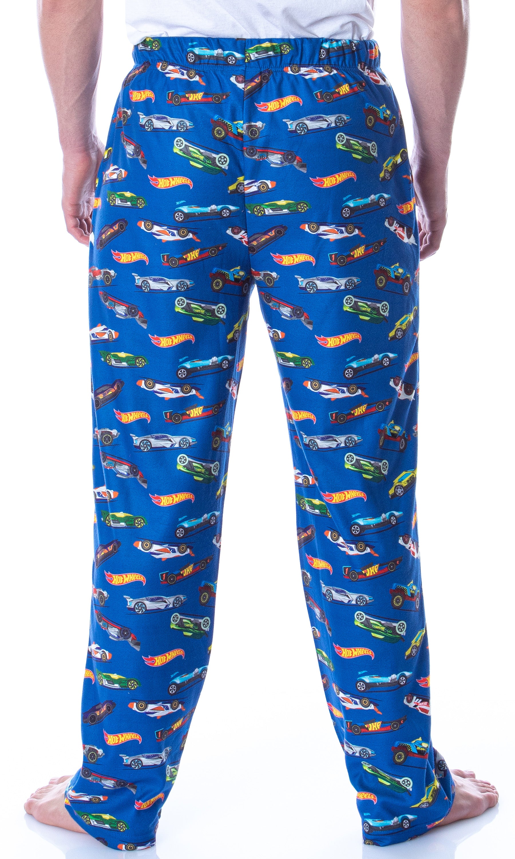 Hot Wheels Adult Men's Allover Die-Cast Cars Loungewear Sleep Pajama Pants