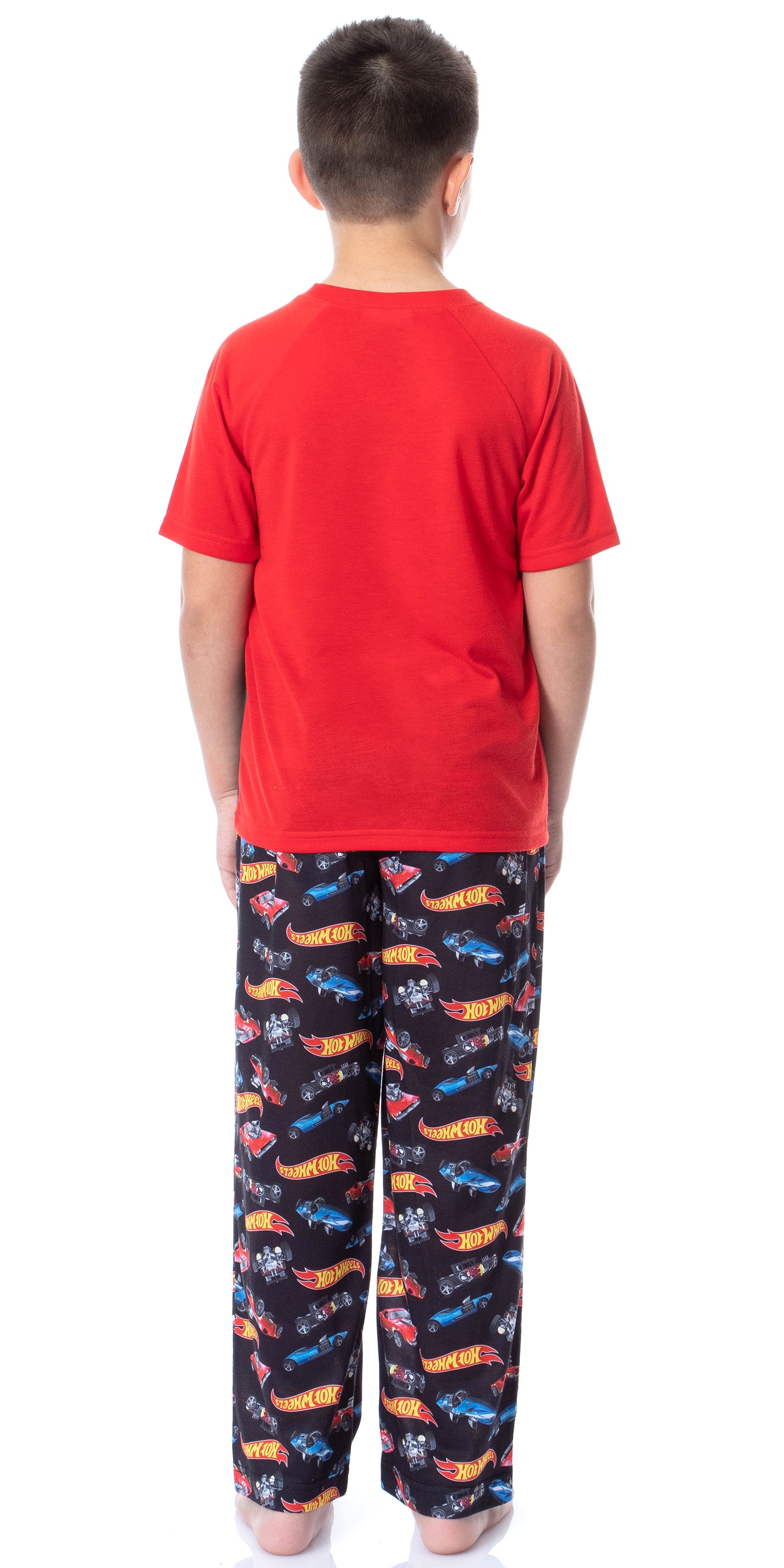 Hot Wheels Cars Boys' Challenge Accepted Raglan Sleep Pajama Set