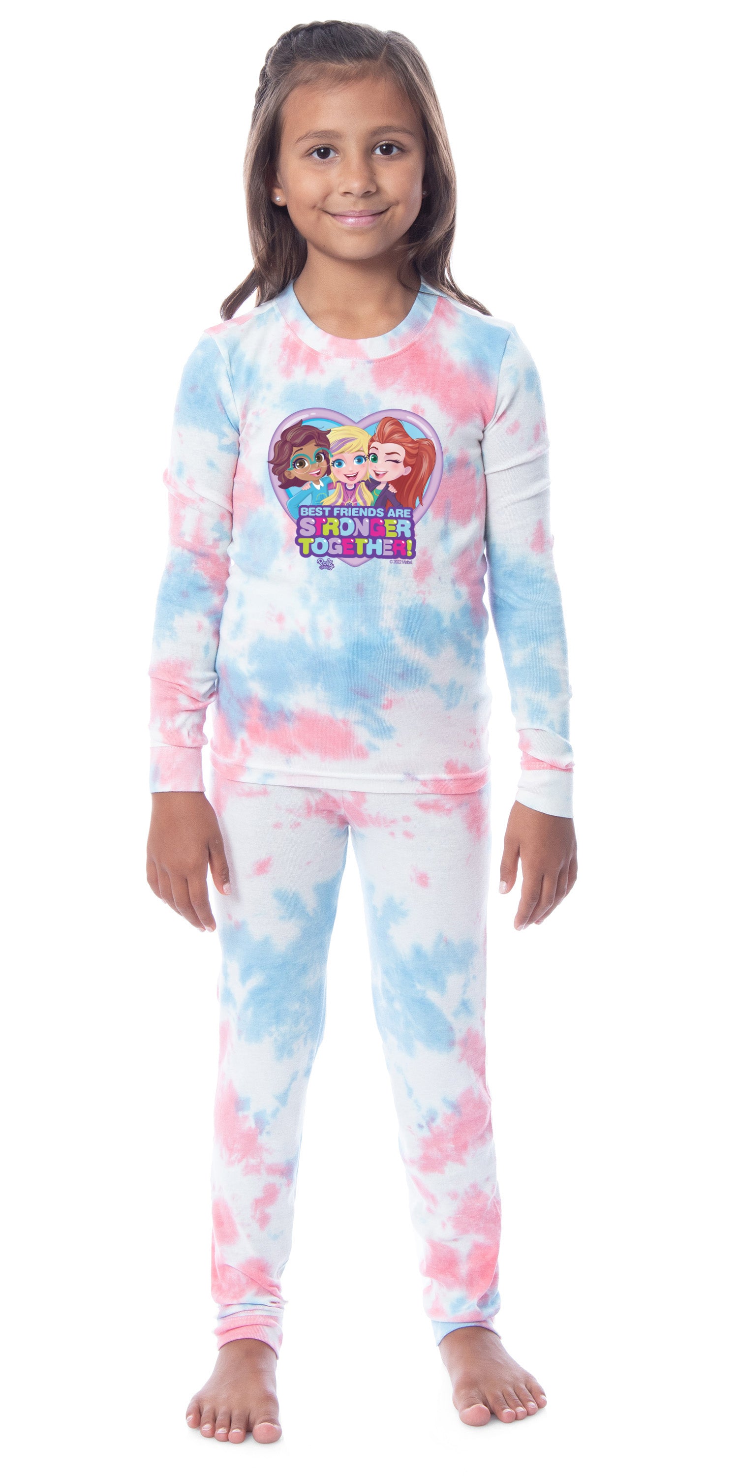 Polly Pocket Girls' Best Friends Are Stronger Together! Sleep Pajama Set