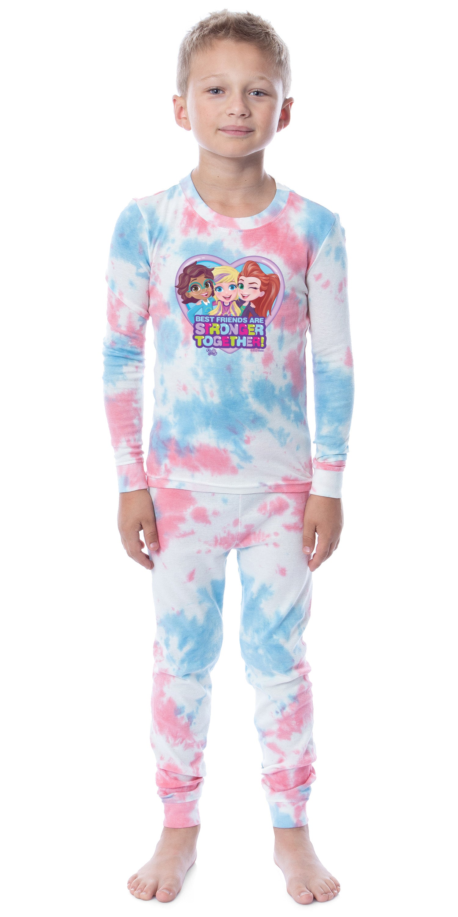 Polly Pocket Girls' Best Friends Are Stronger Together! Sleep Pajama Set