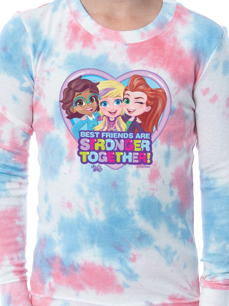 Polly Pocket Girls' Best Friends Are Stronger Together! Sleep Pajama Set